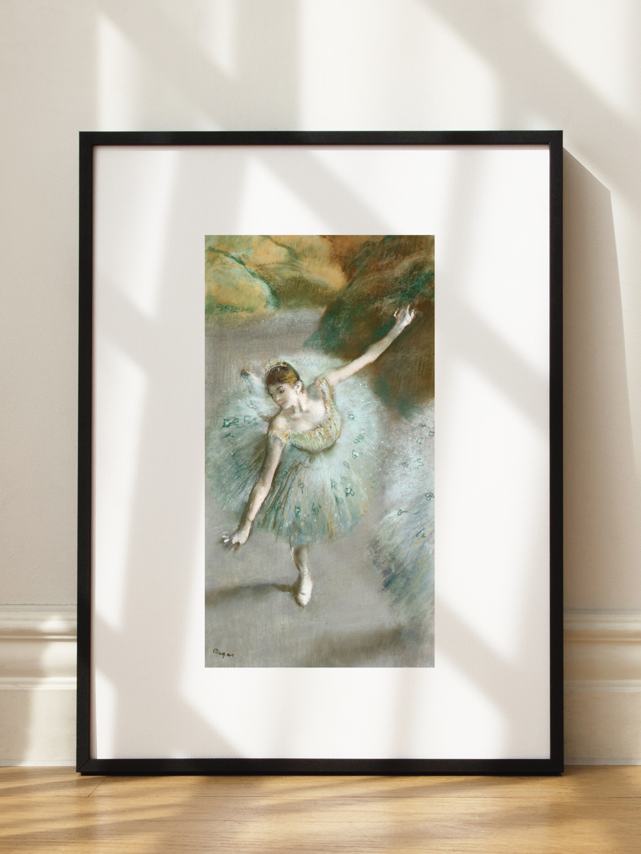 Painted Ballet Grace Poster