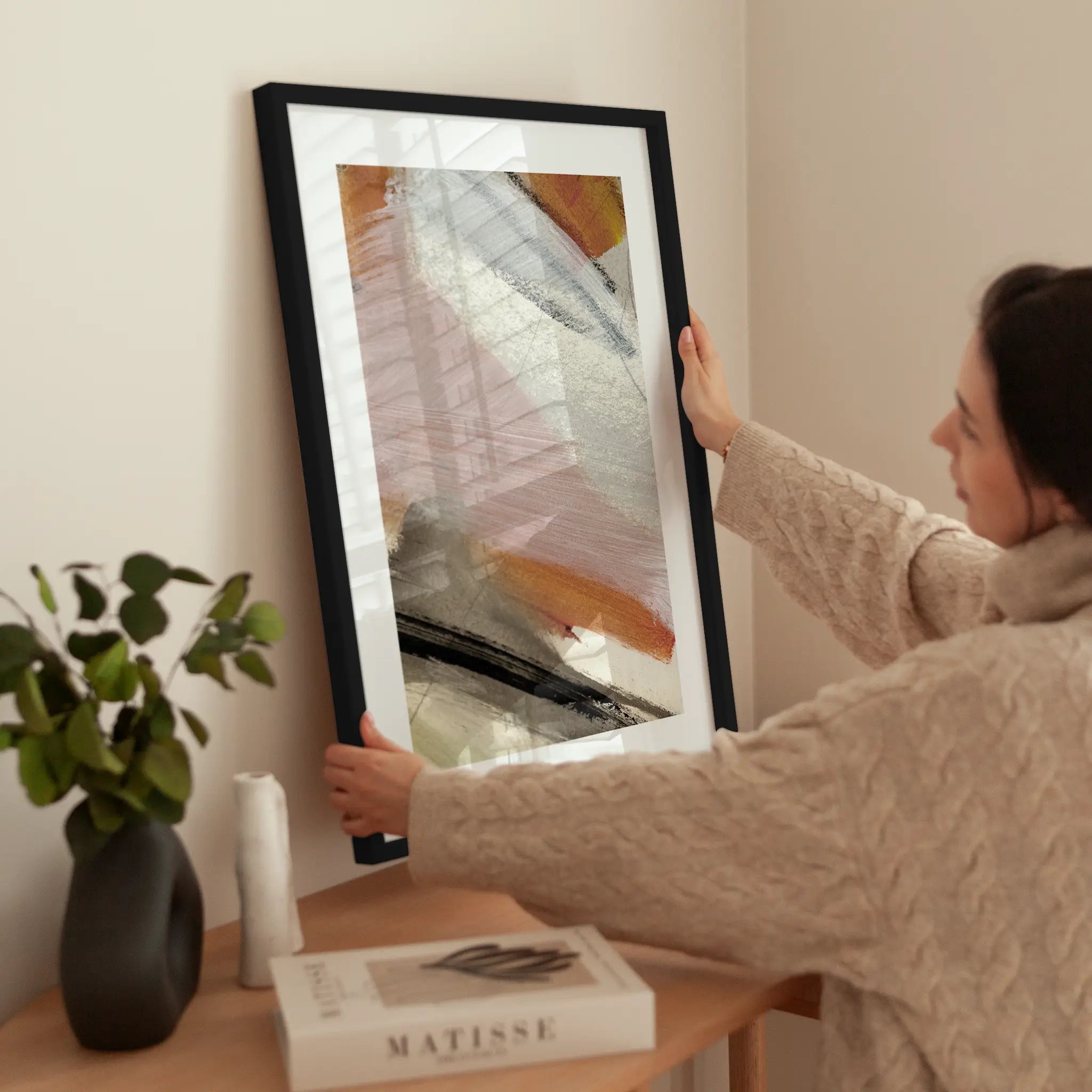 Painterly Strokes wird aufgehängt