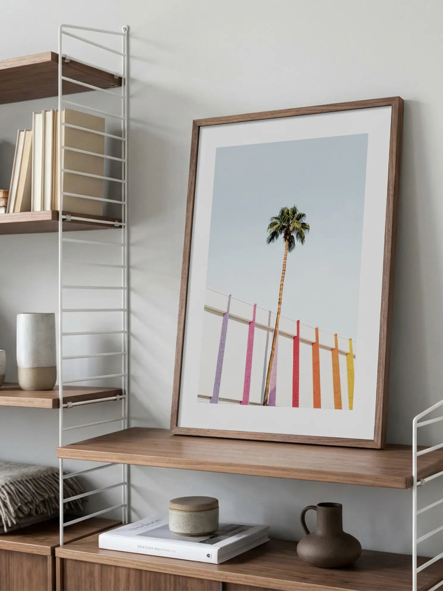 Palm Tree Minimal Poster