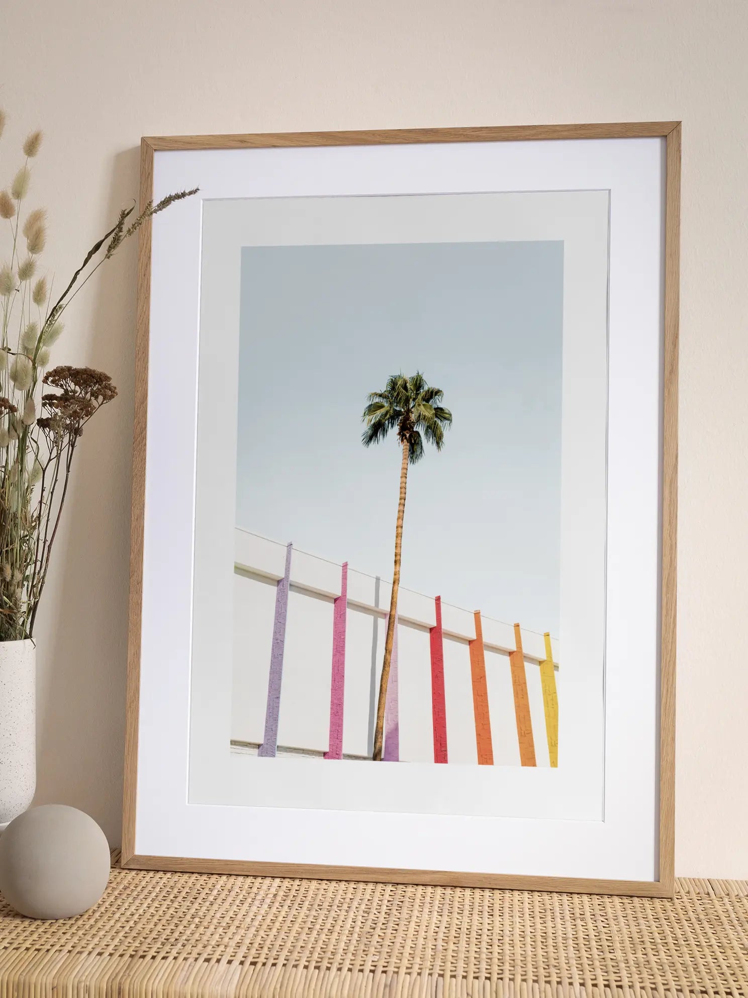 Palm Tree Minimal Poster