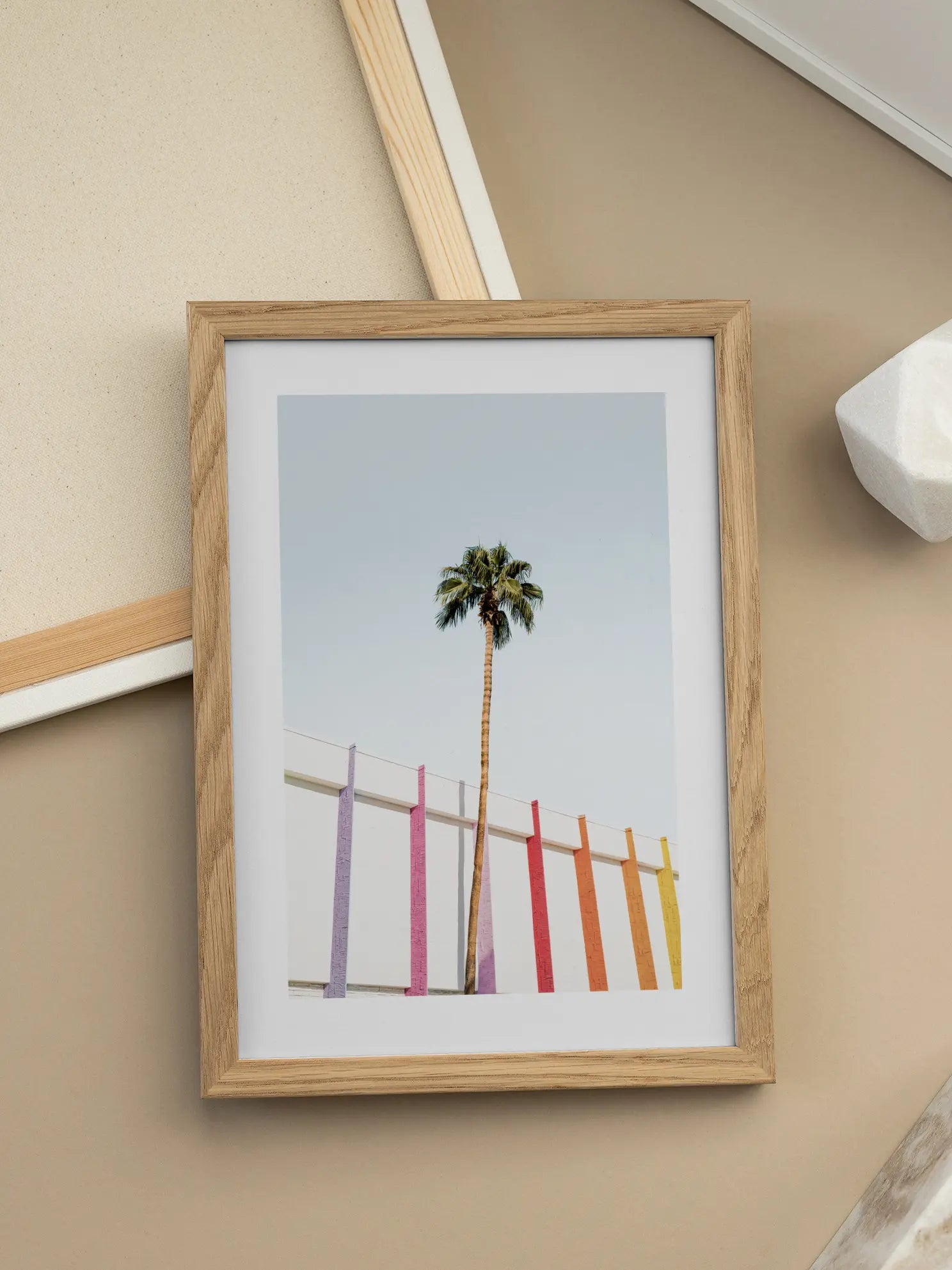 Palm Tree Minimal Poster