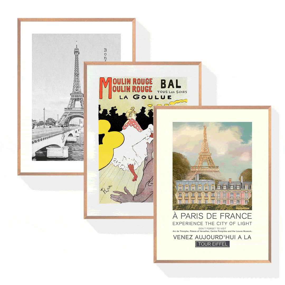 Atelier Paris Poster Bundle