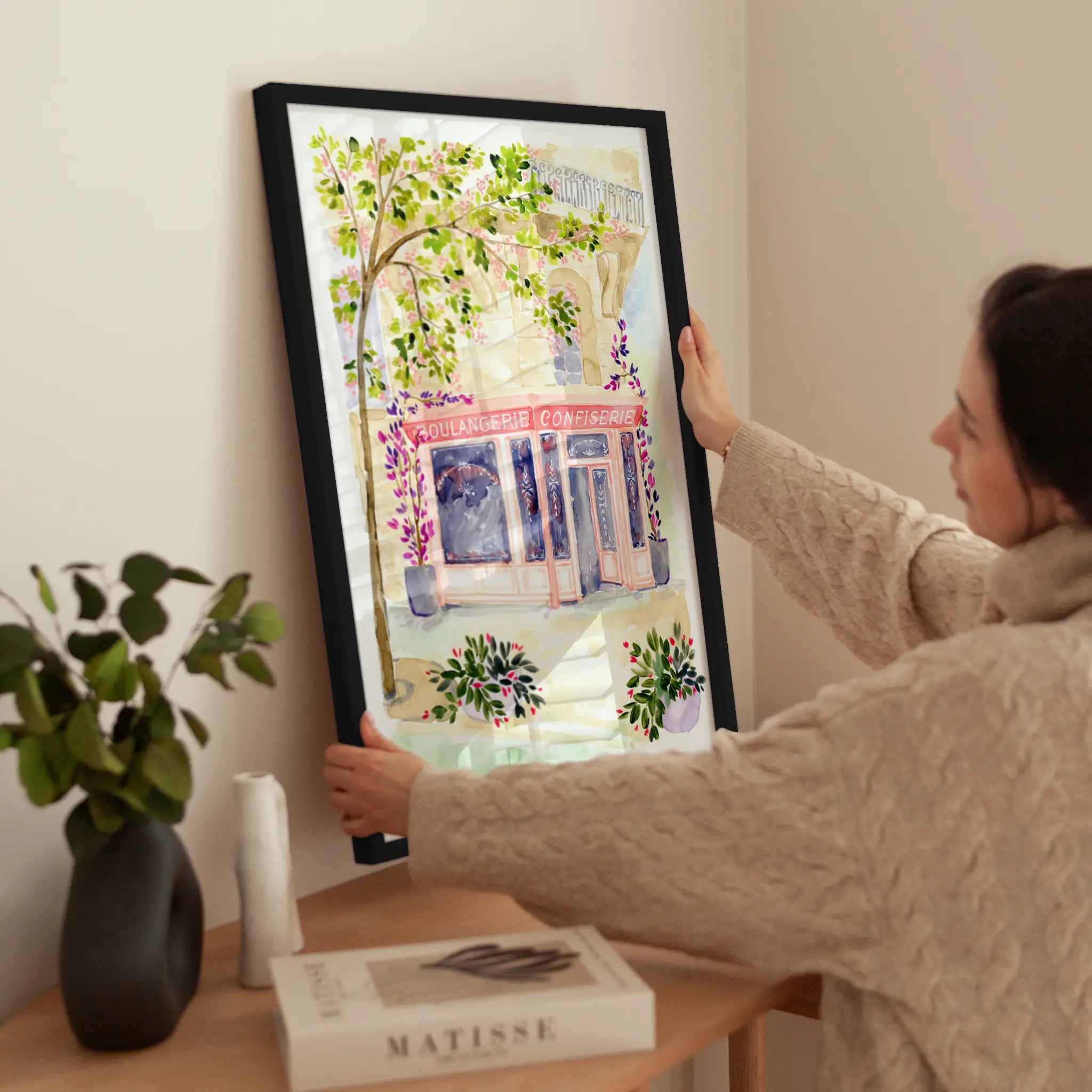 Paris Boulangerie wird aufgehängt