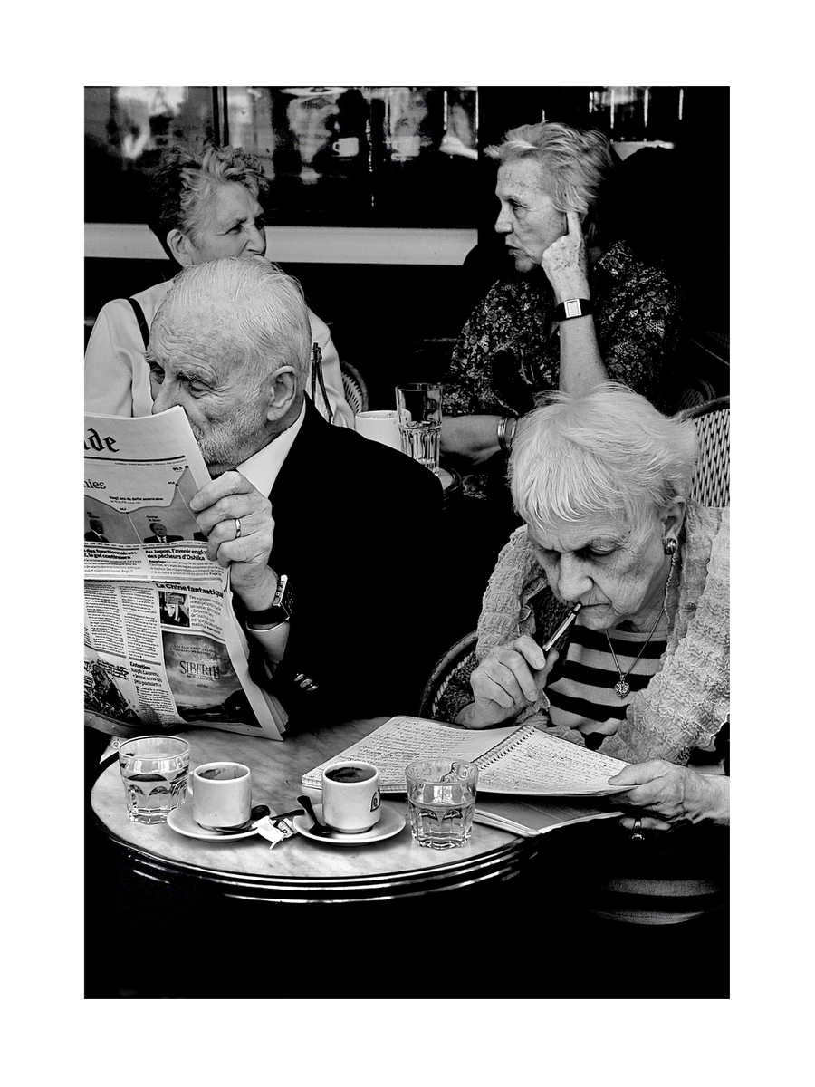 Parisian Café Poster