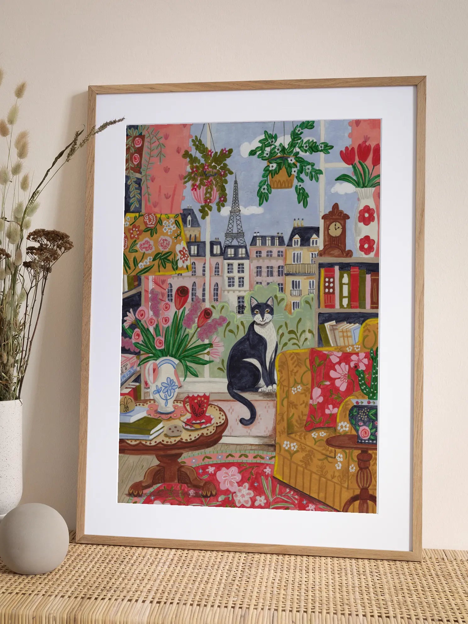 Parisian Cat Poster