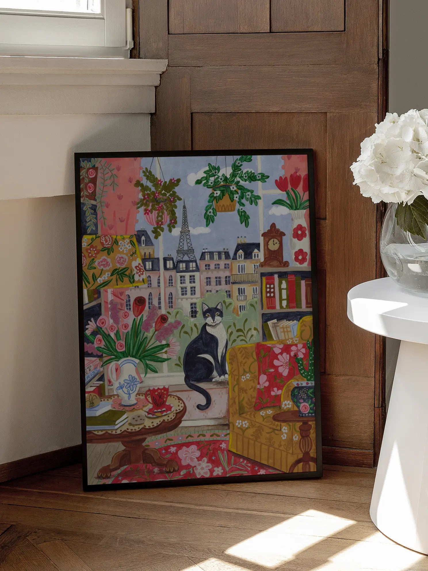 Parisian Cat Poster