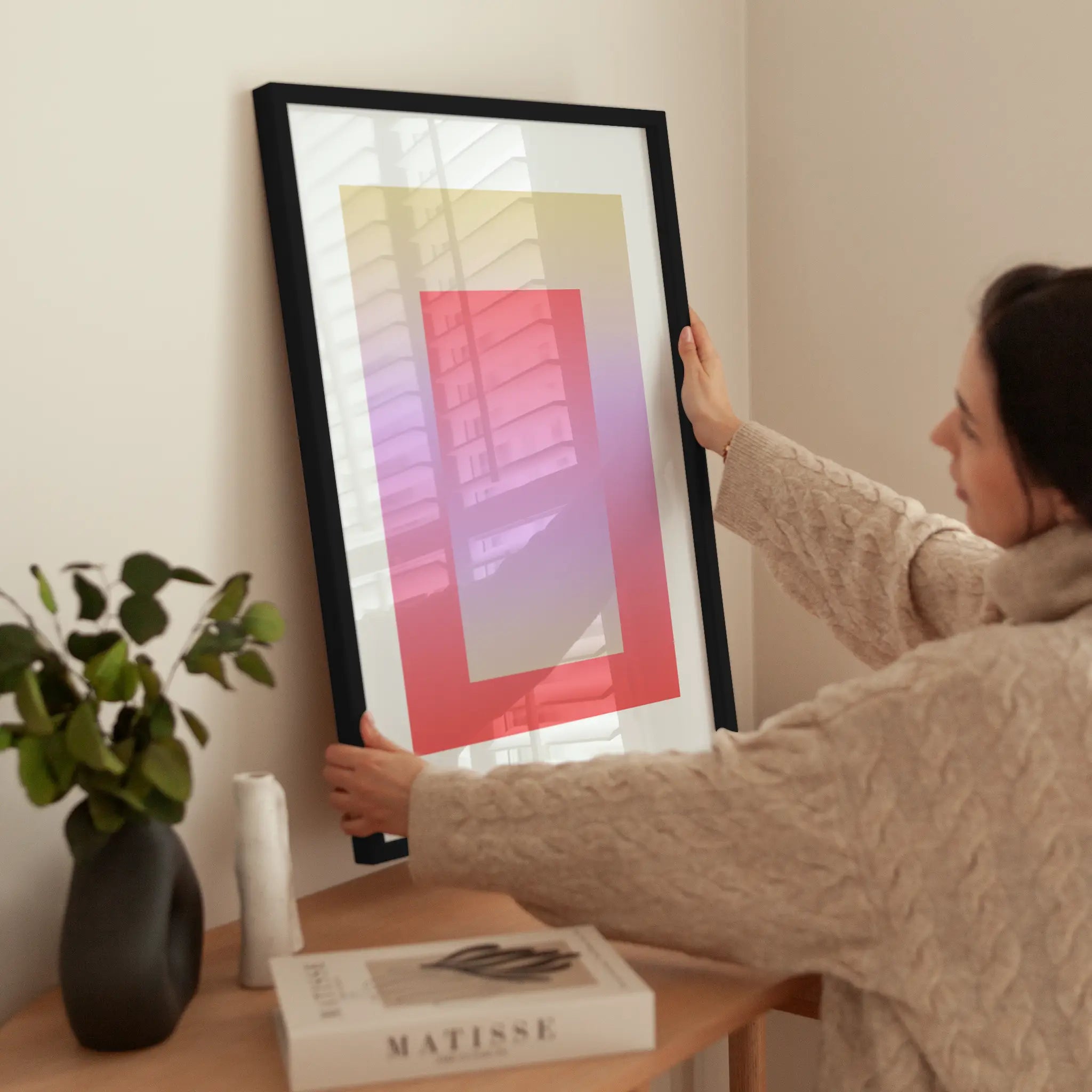 Pastel Gradient wird aufgehängt