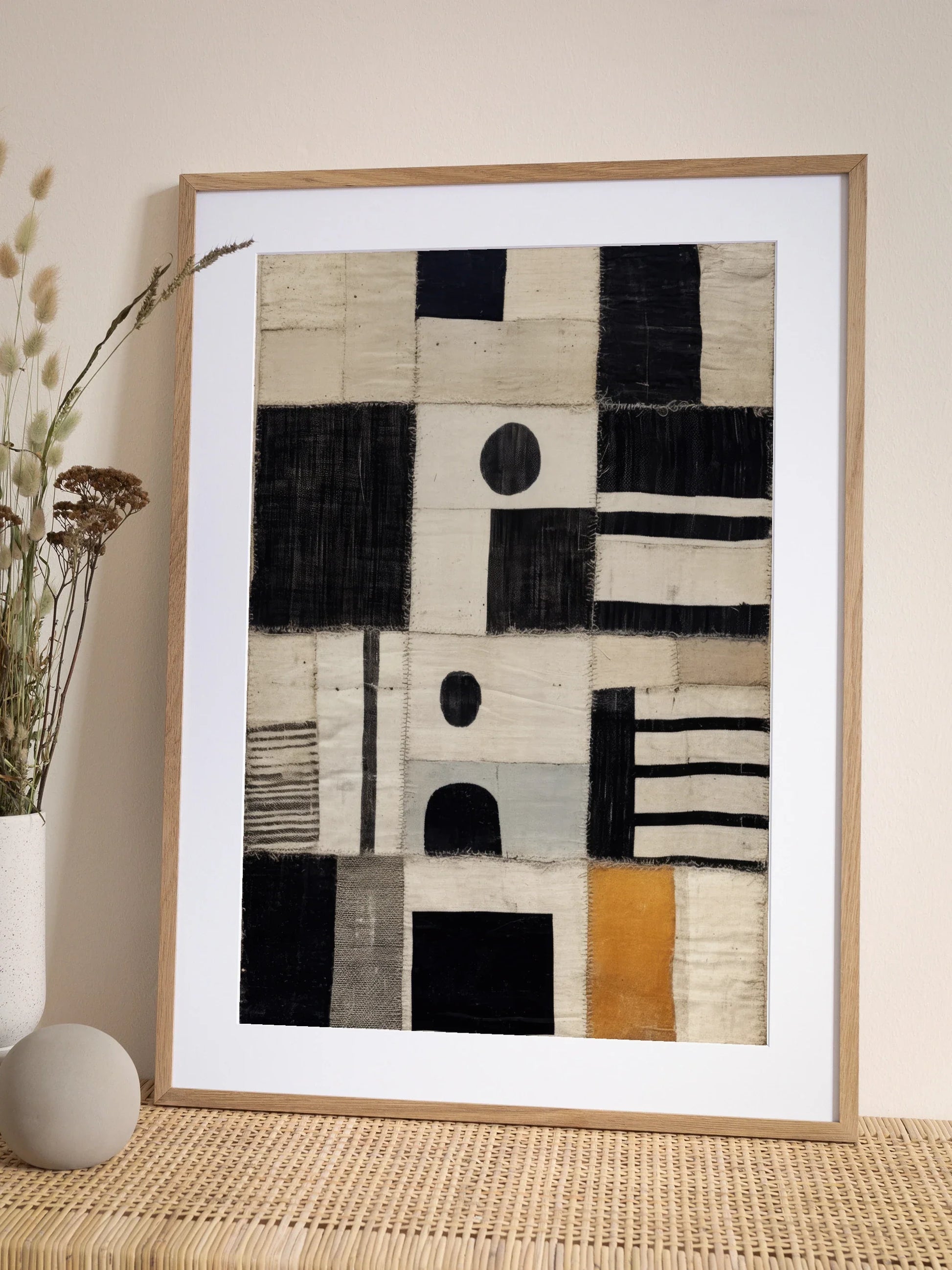 Patchwork Poster