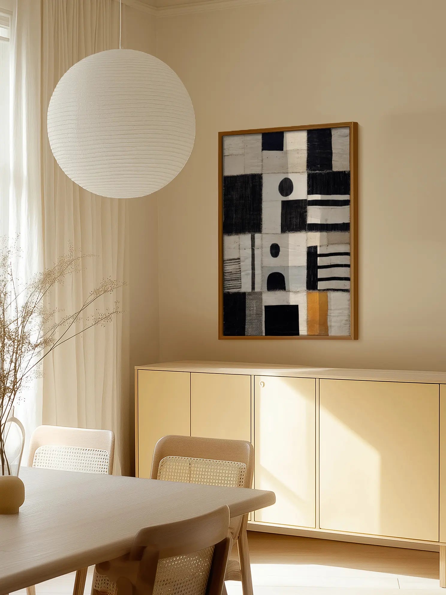 Patchwork Poster