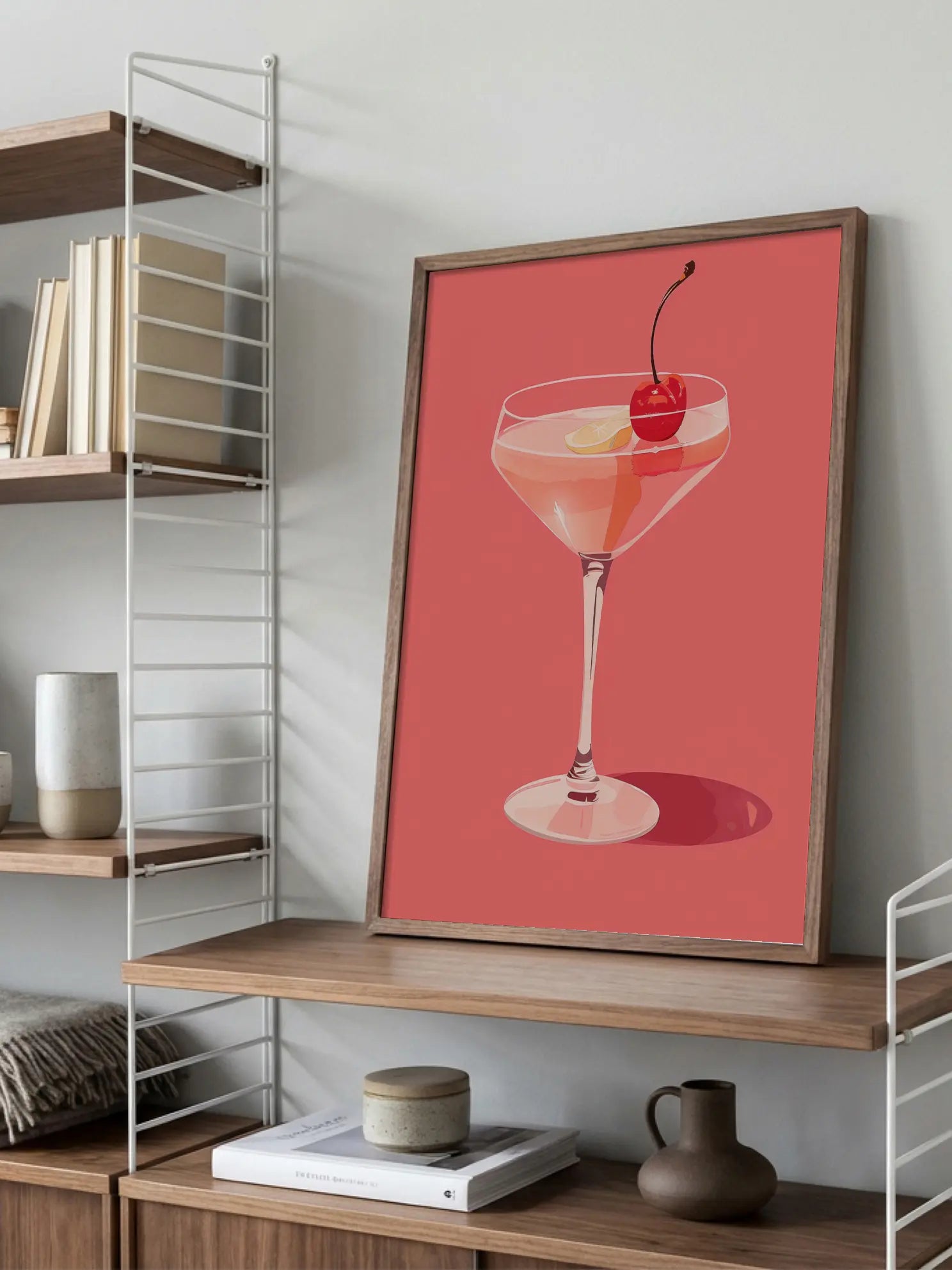 Pink Cocktail Poster
