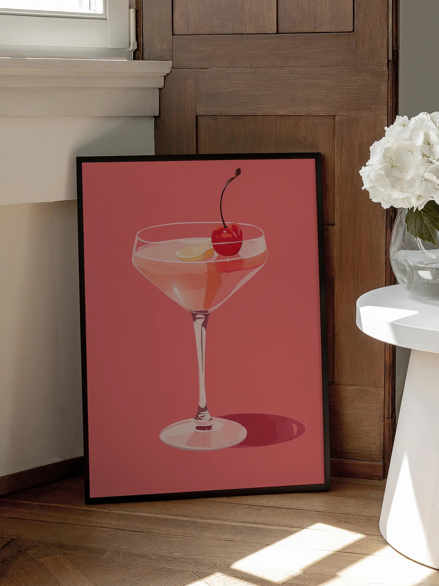 Pink Cocktail Poster