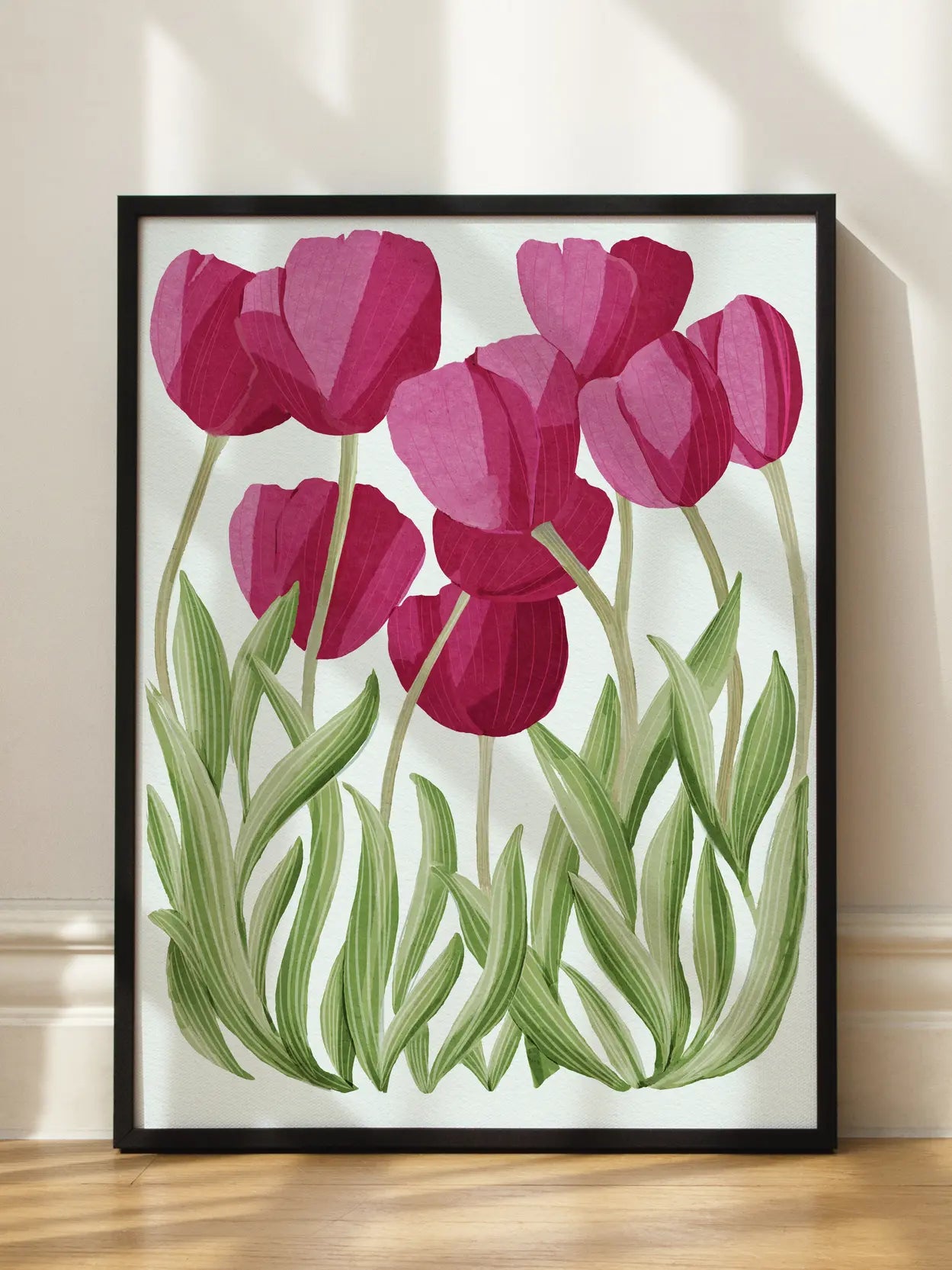 Pink Tulip Flowers