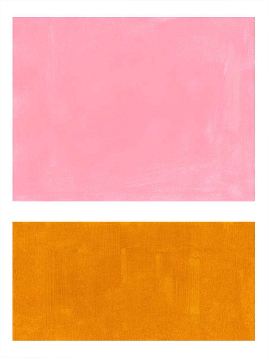 Pink and Orange