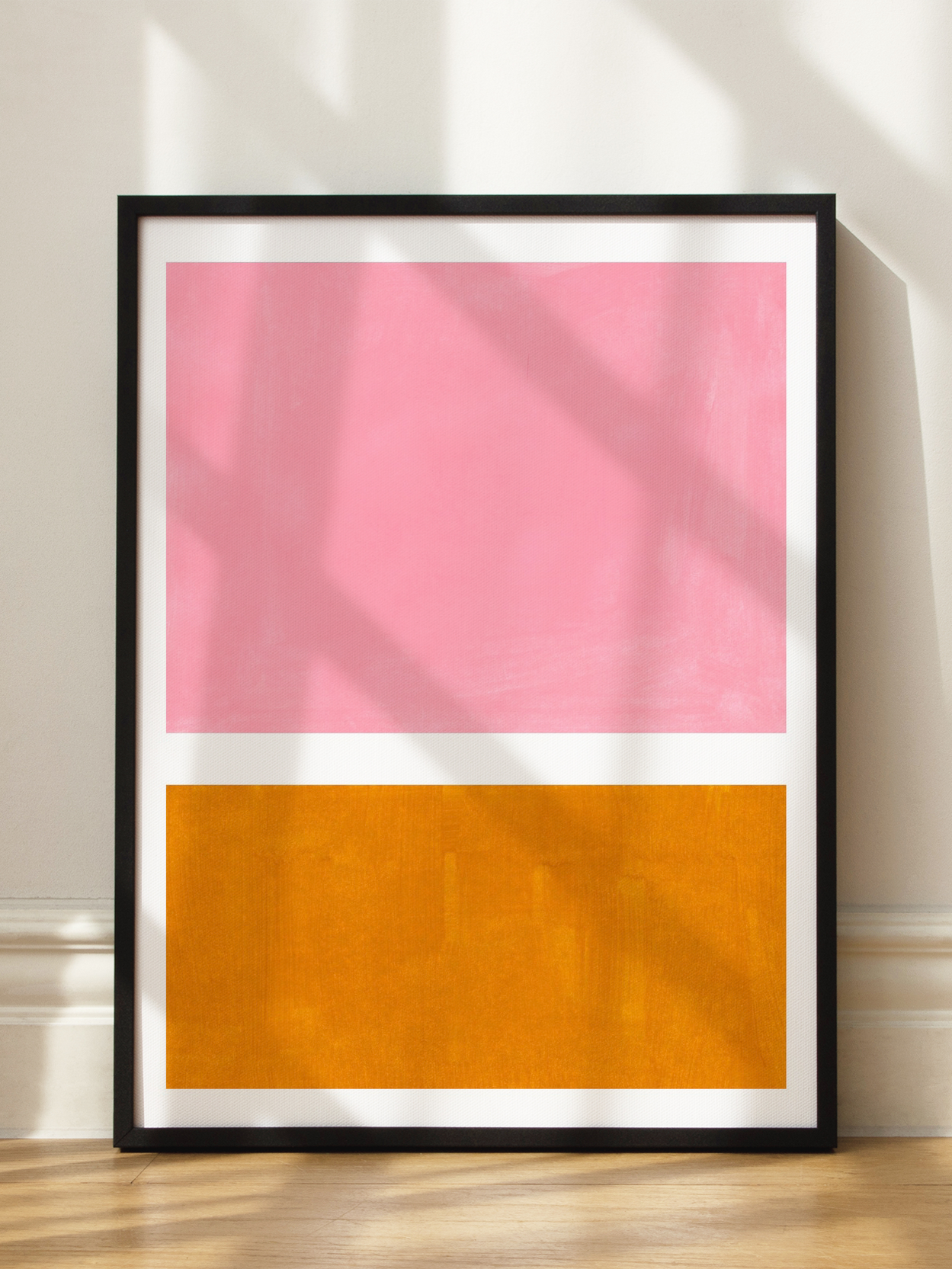Pink and Orange