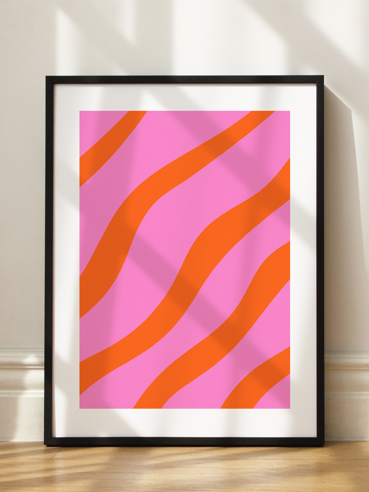 Pink and Orange Stripes