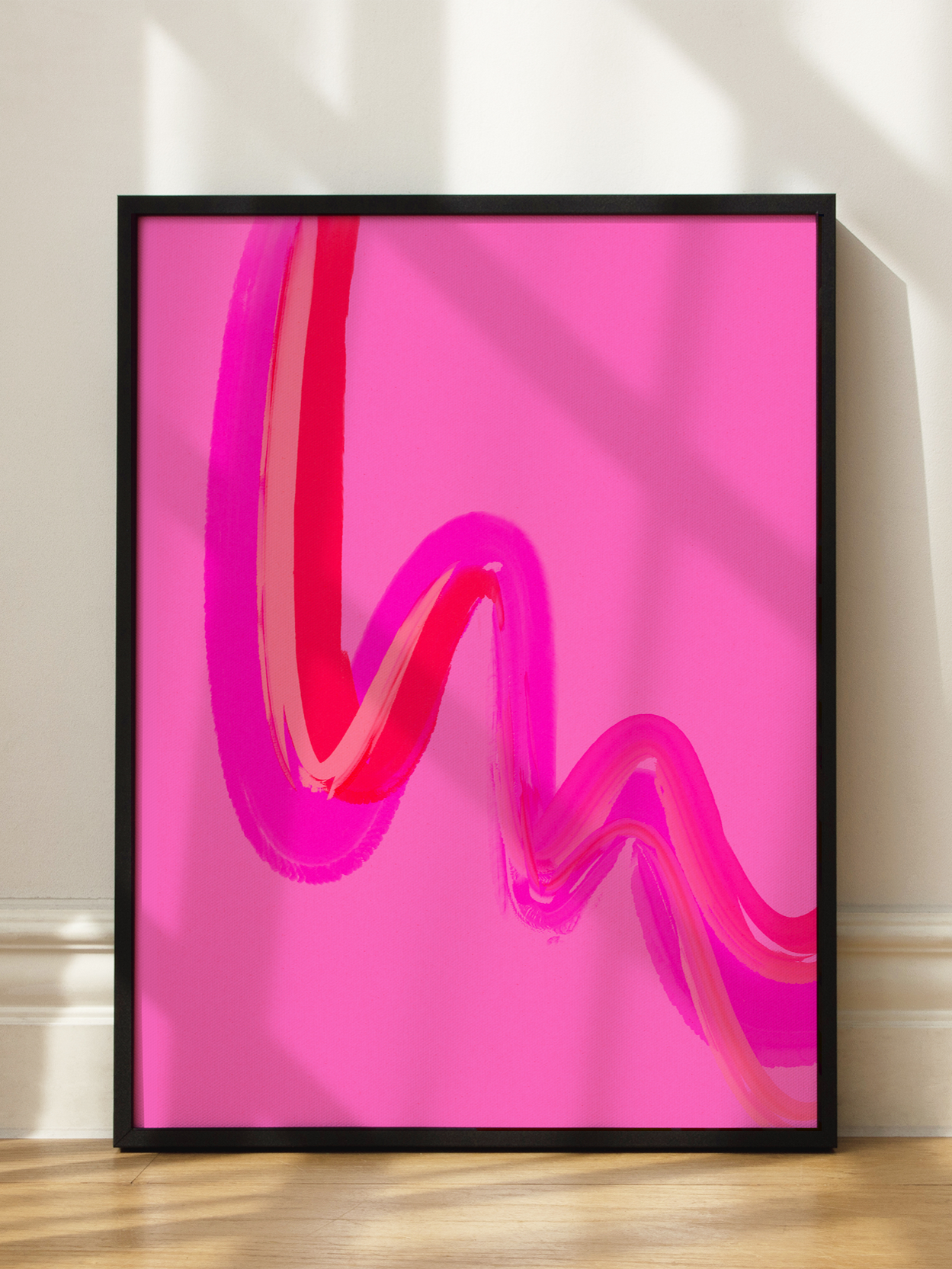 Pink and Red Wave