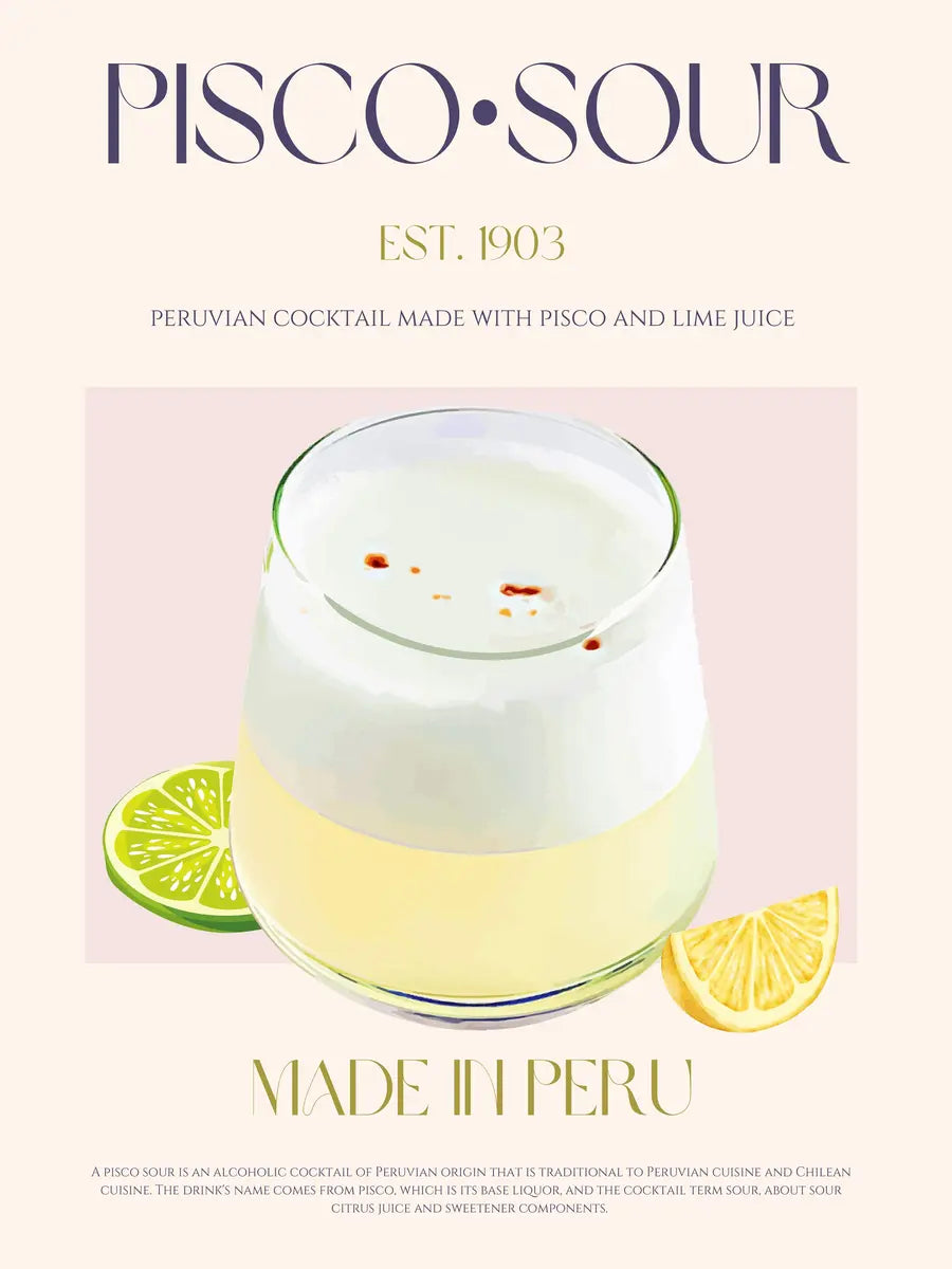 Pisco Sour Poster
