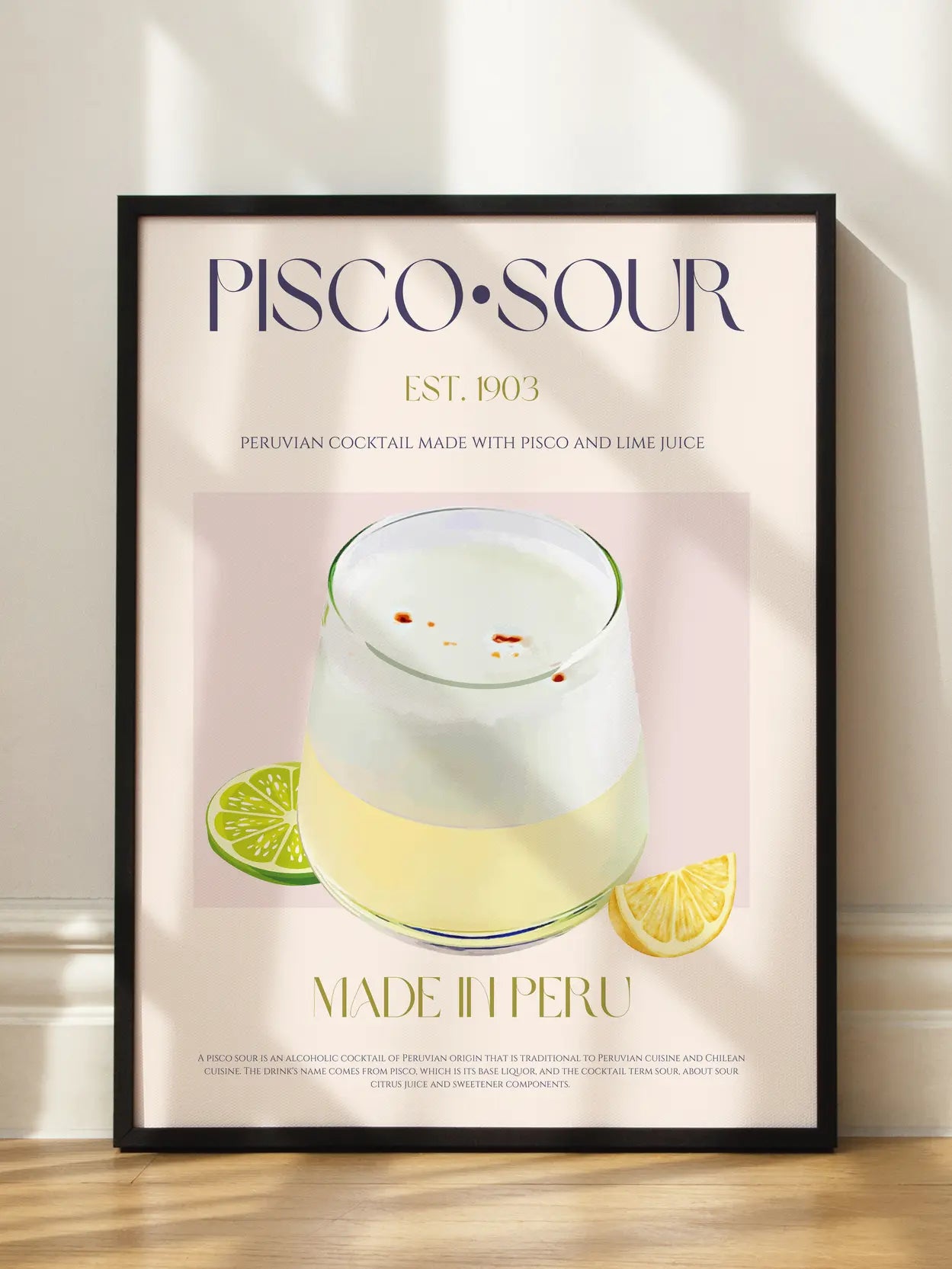 Pisco Sour Poster
