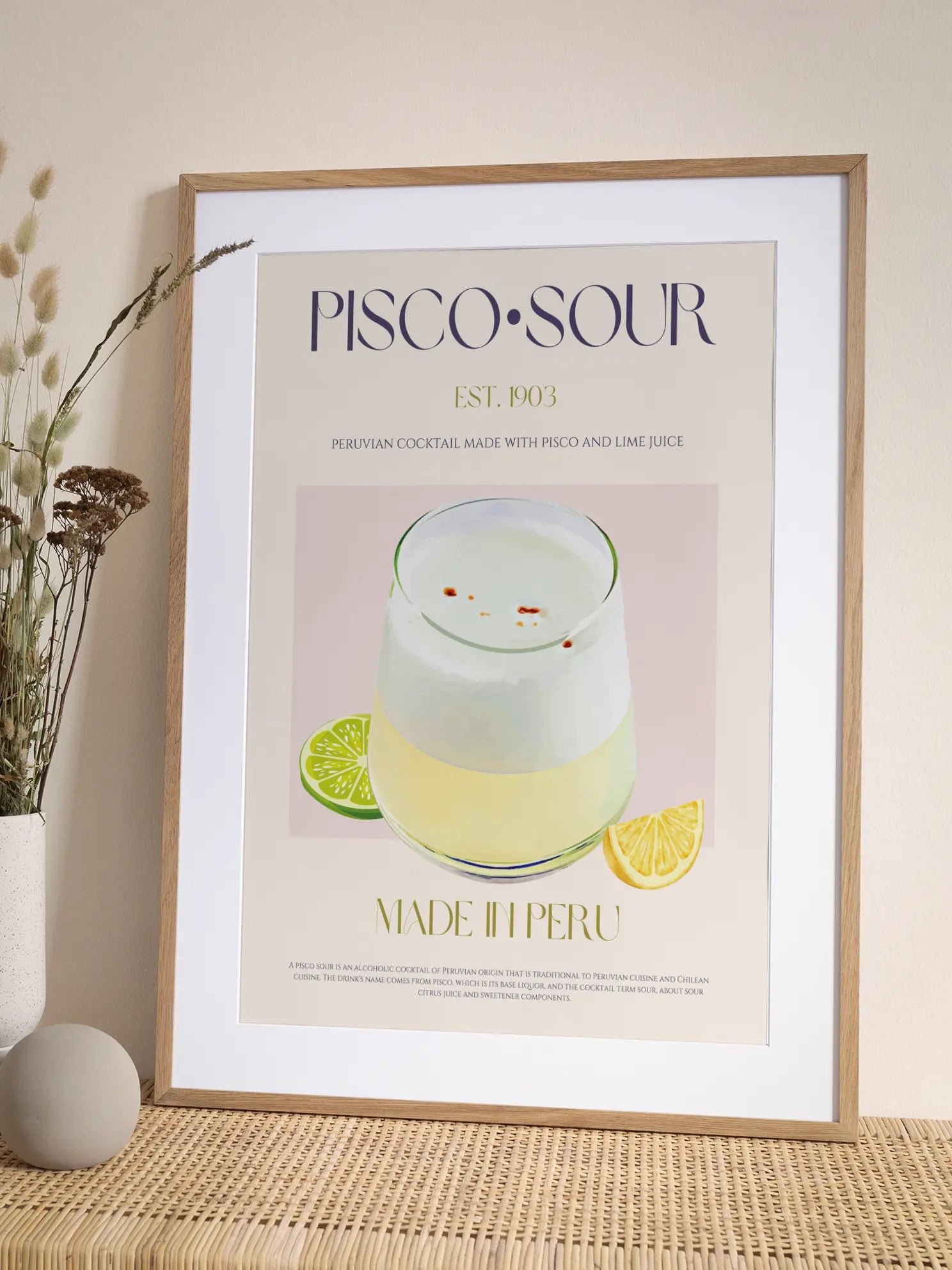 Pisco Sour Poster