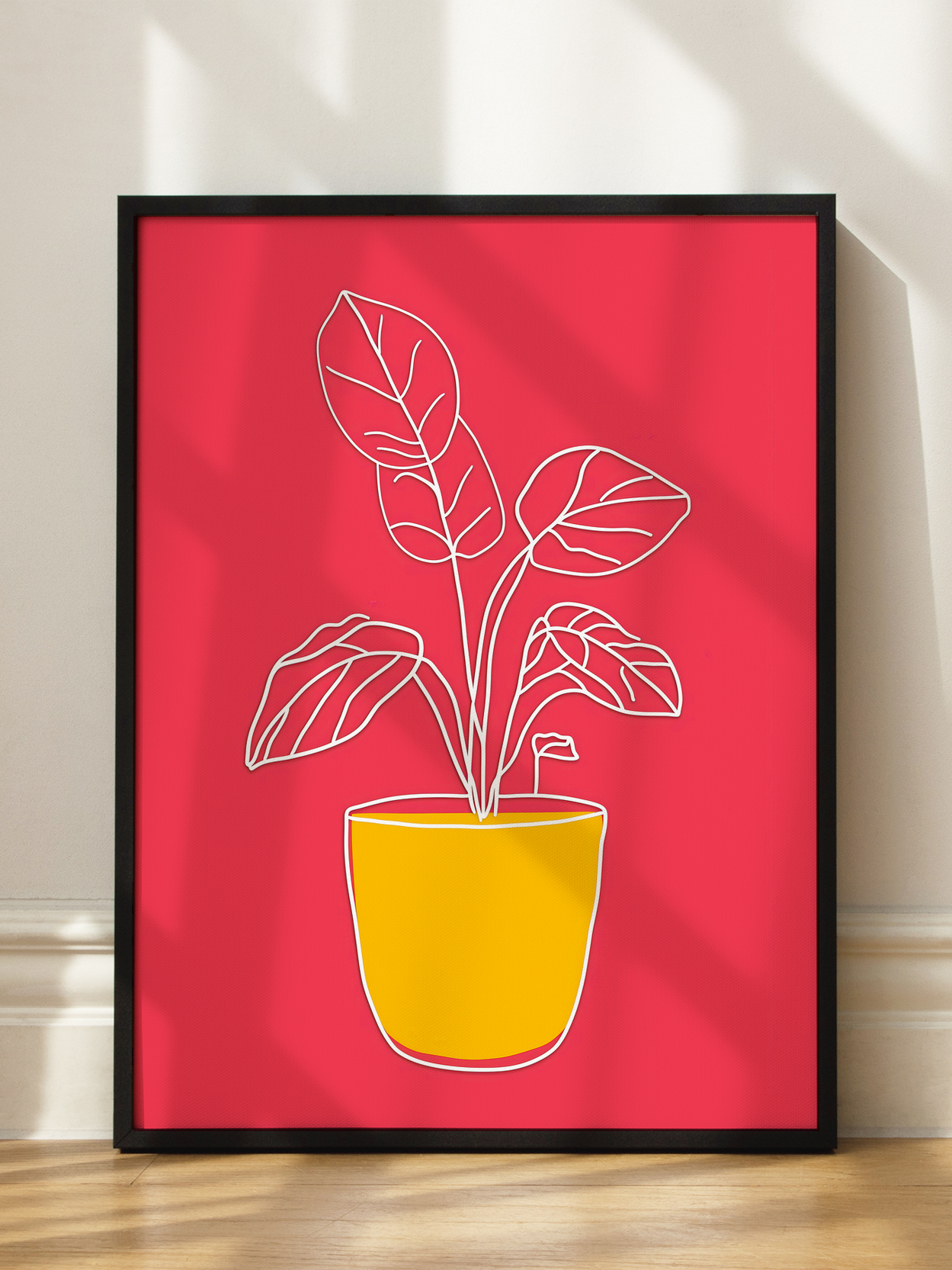 Plant in Red