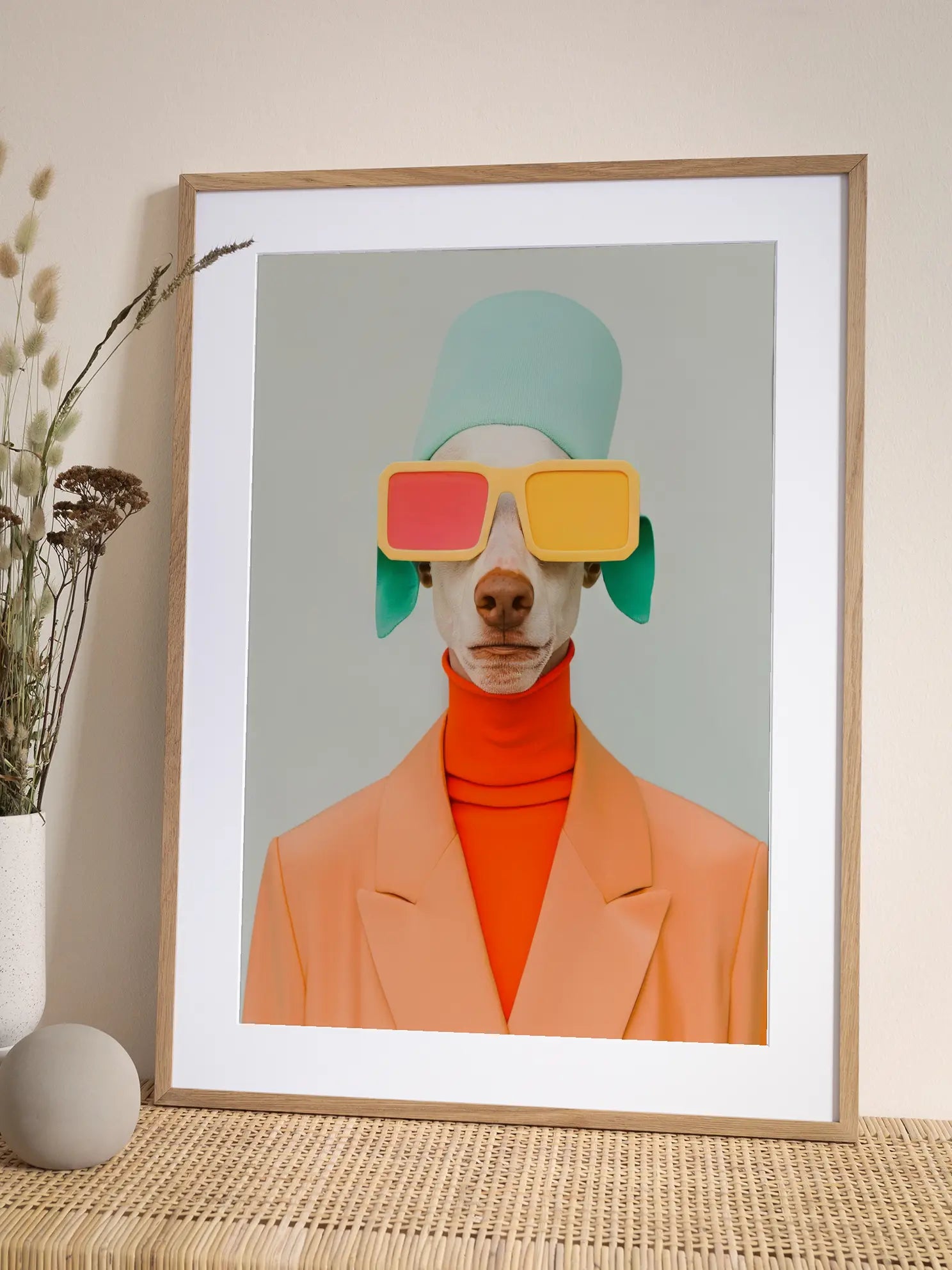 Pop Art Dog Poster