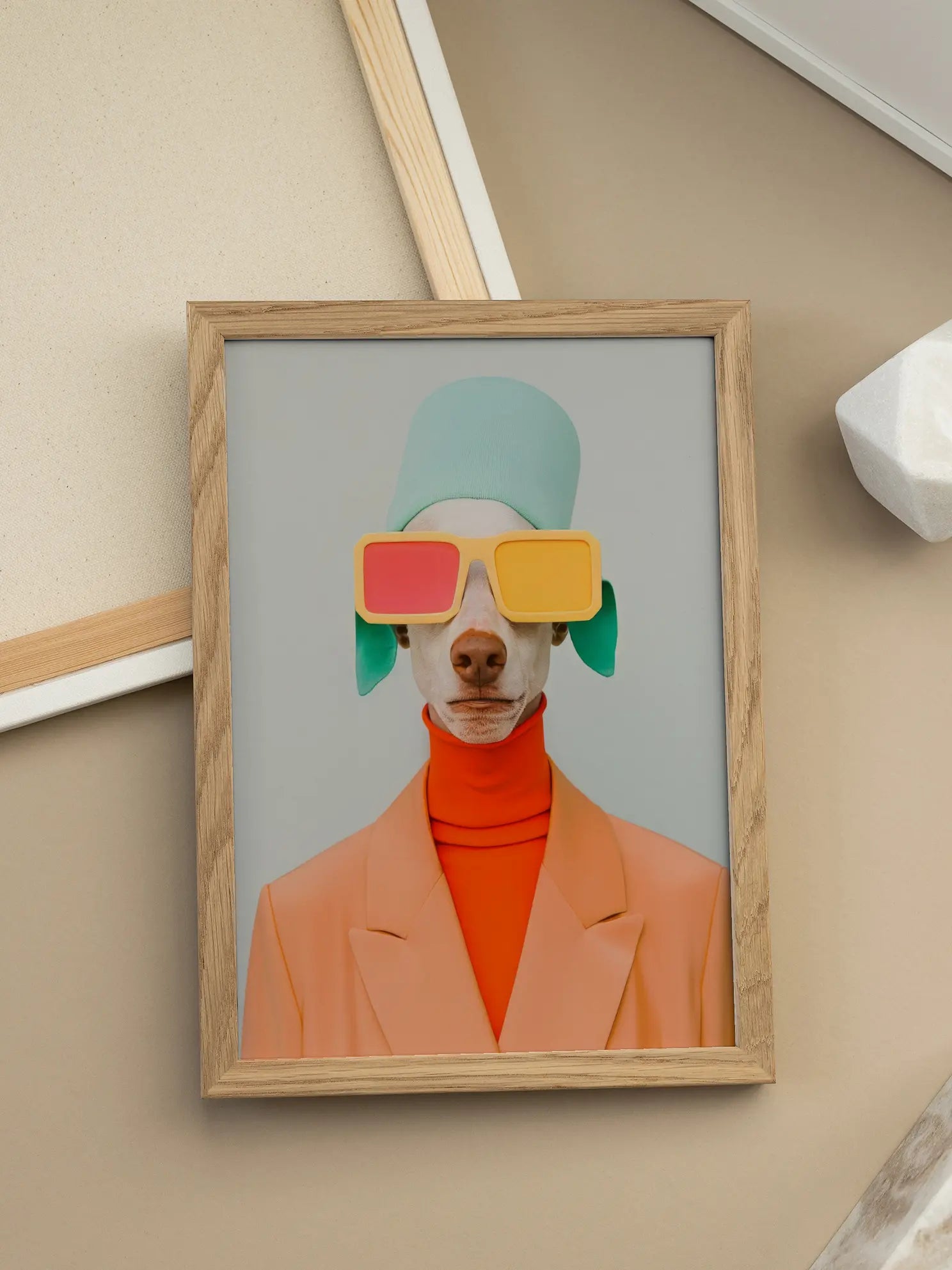 Pop Art Dog Poster