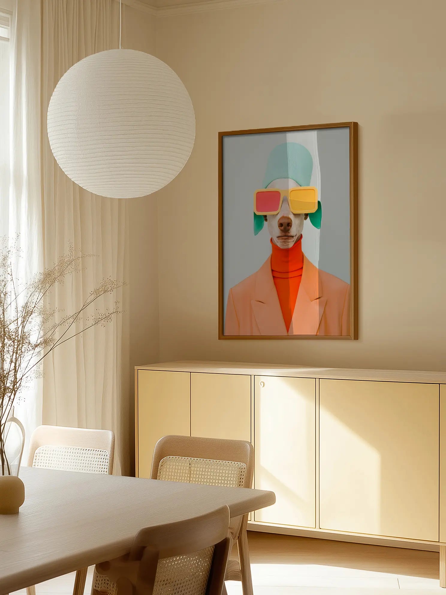 Pop Art Dog Poster