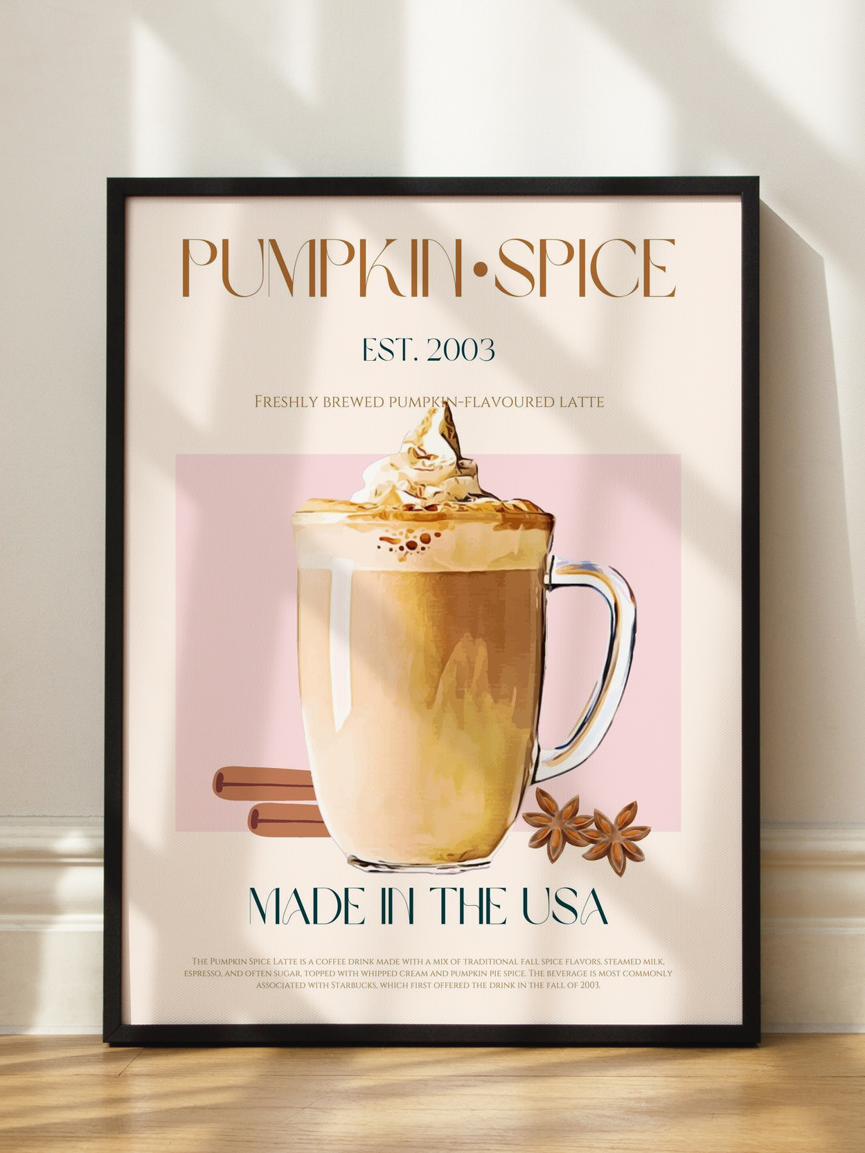 Pumpkin Spice Poster