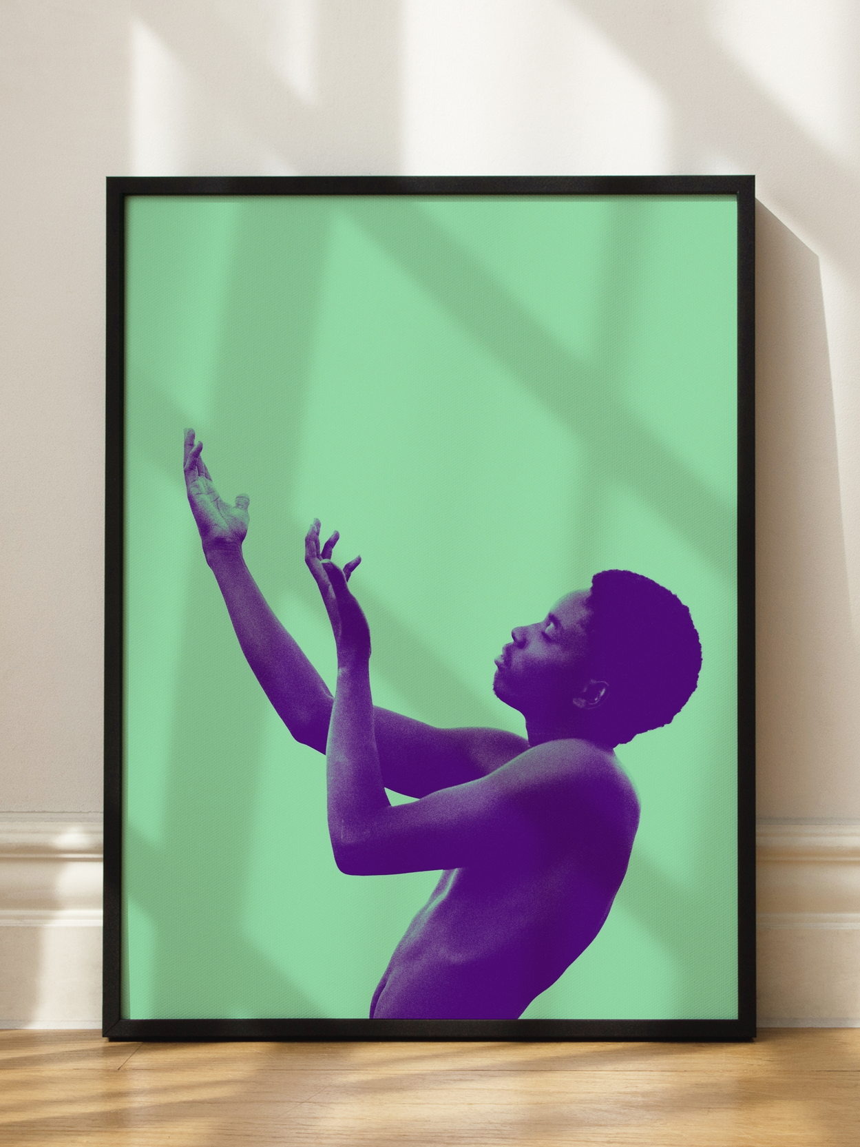 Purple Dancer Poster