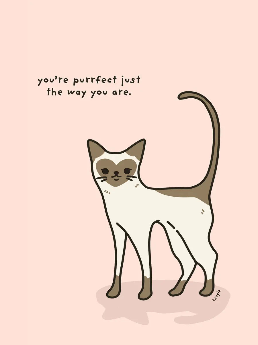 Purrfect Cat Poster