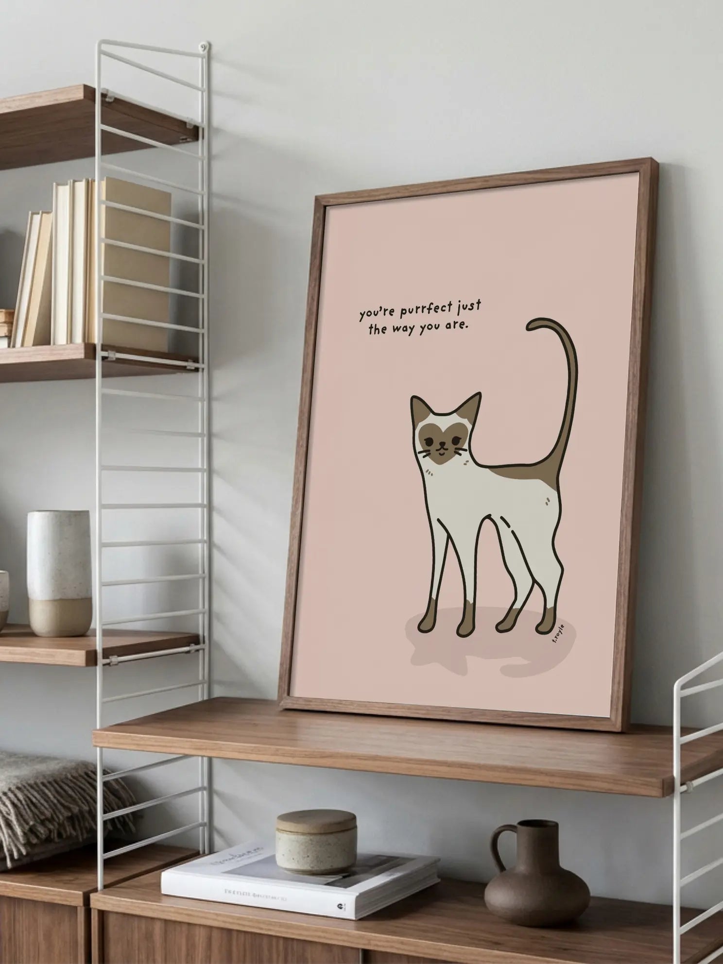 Purrfect Cat Poster
