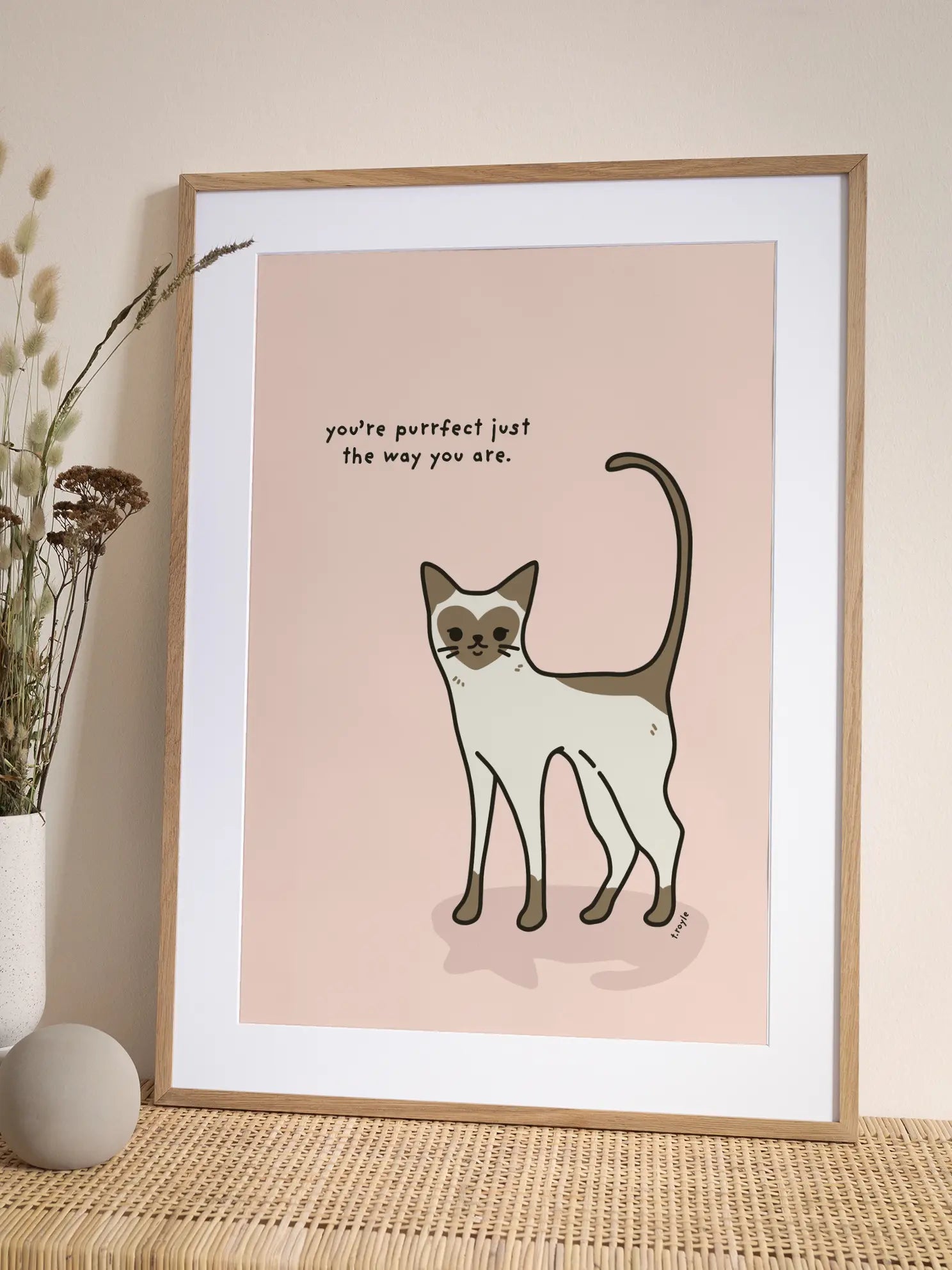 Purrfect Cat Poster