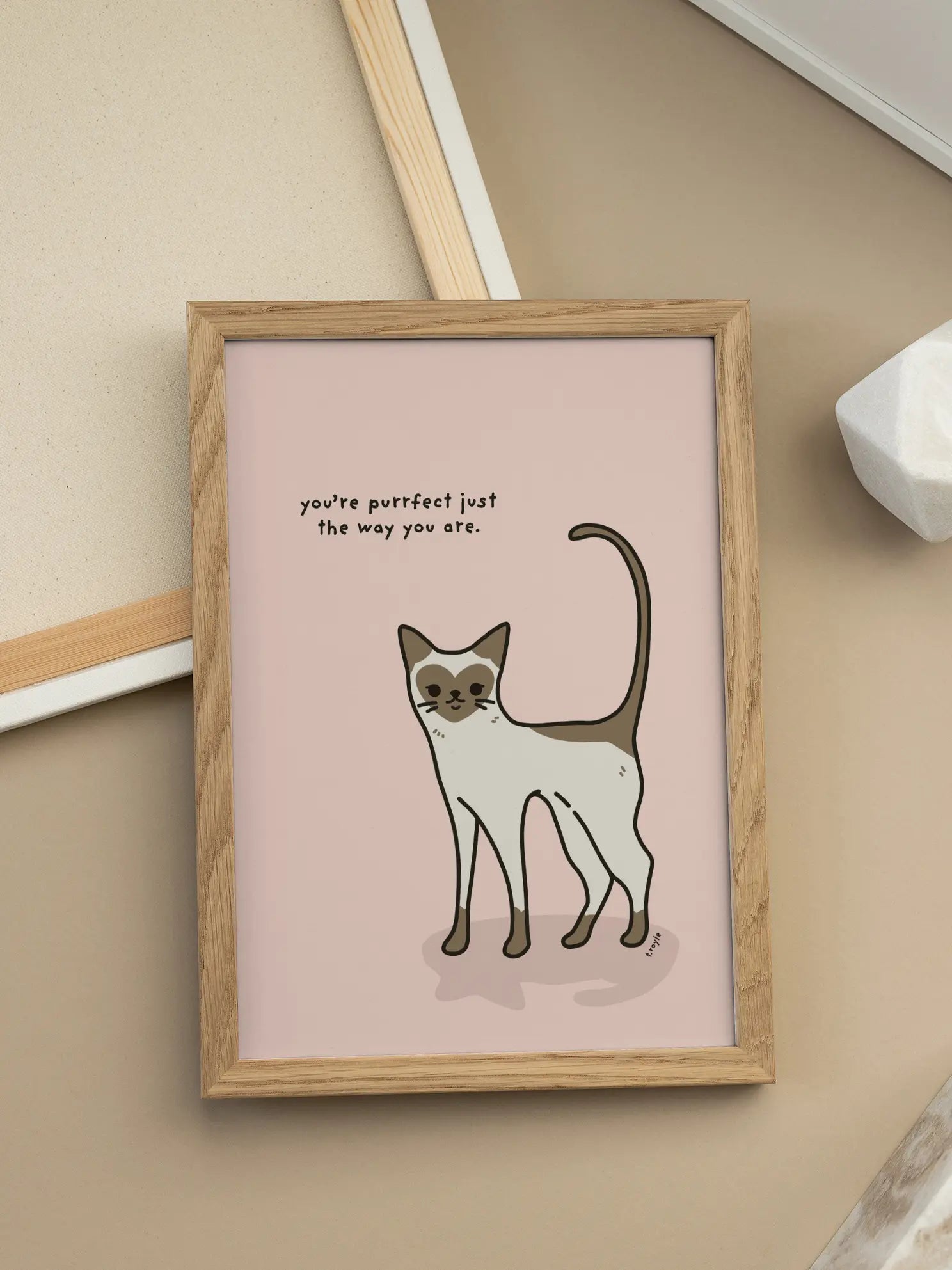 Purrfect Cat Poster