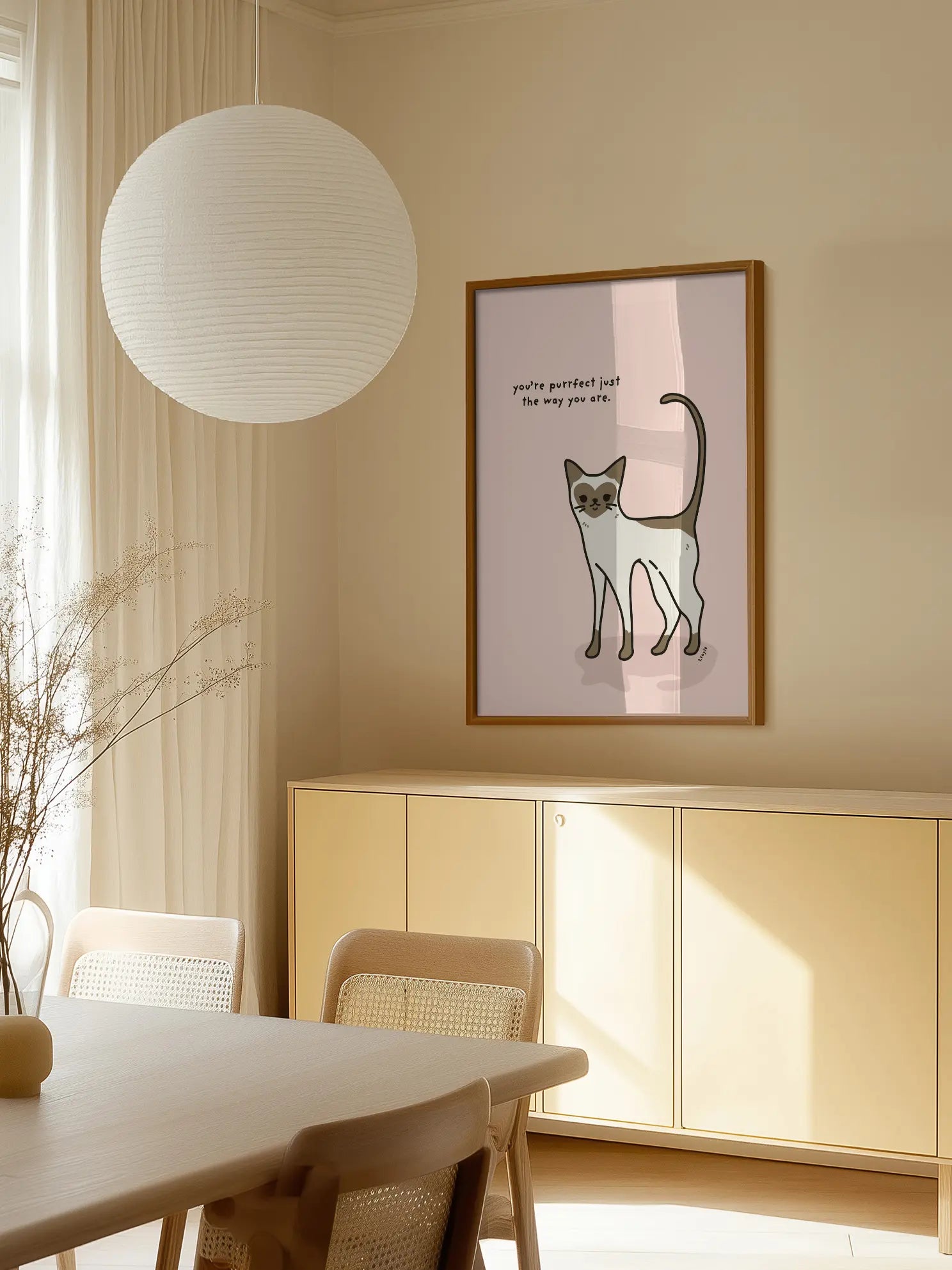 Purrfect Cat Poster