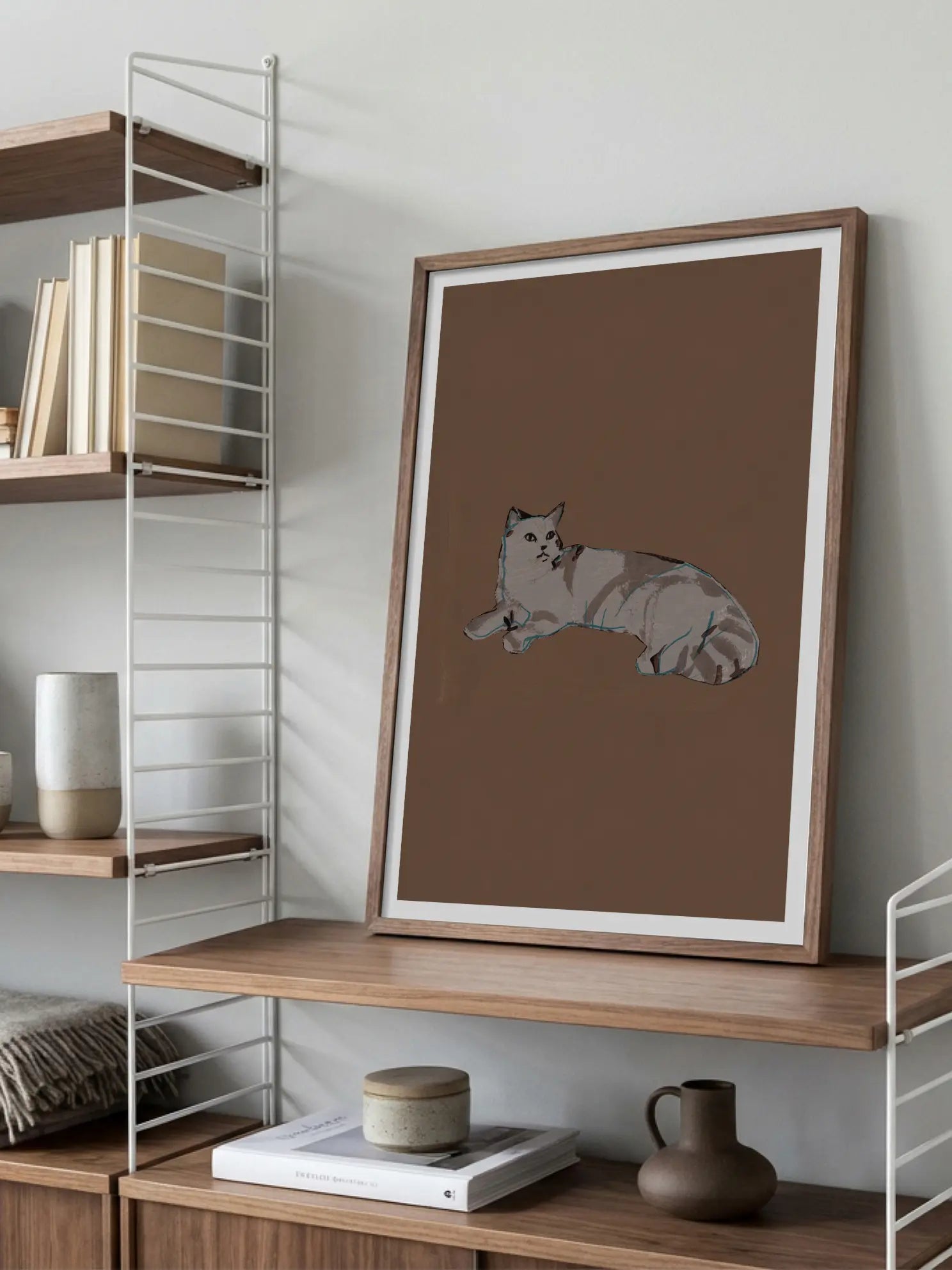 Purrfectly Mocha No1 Poster