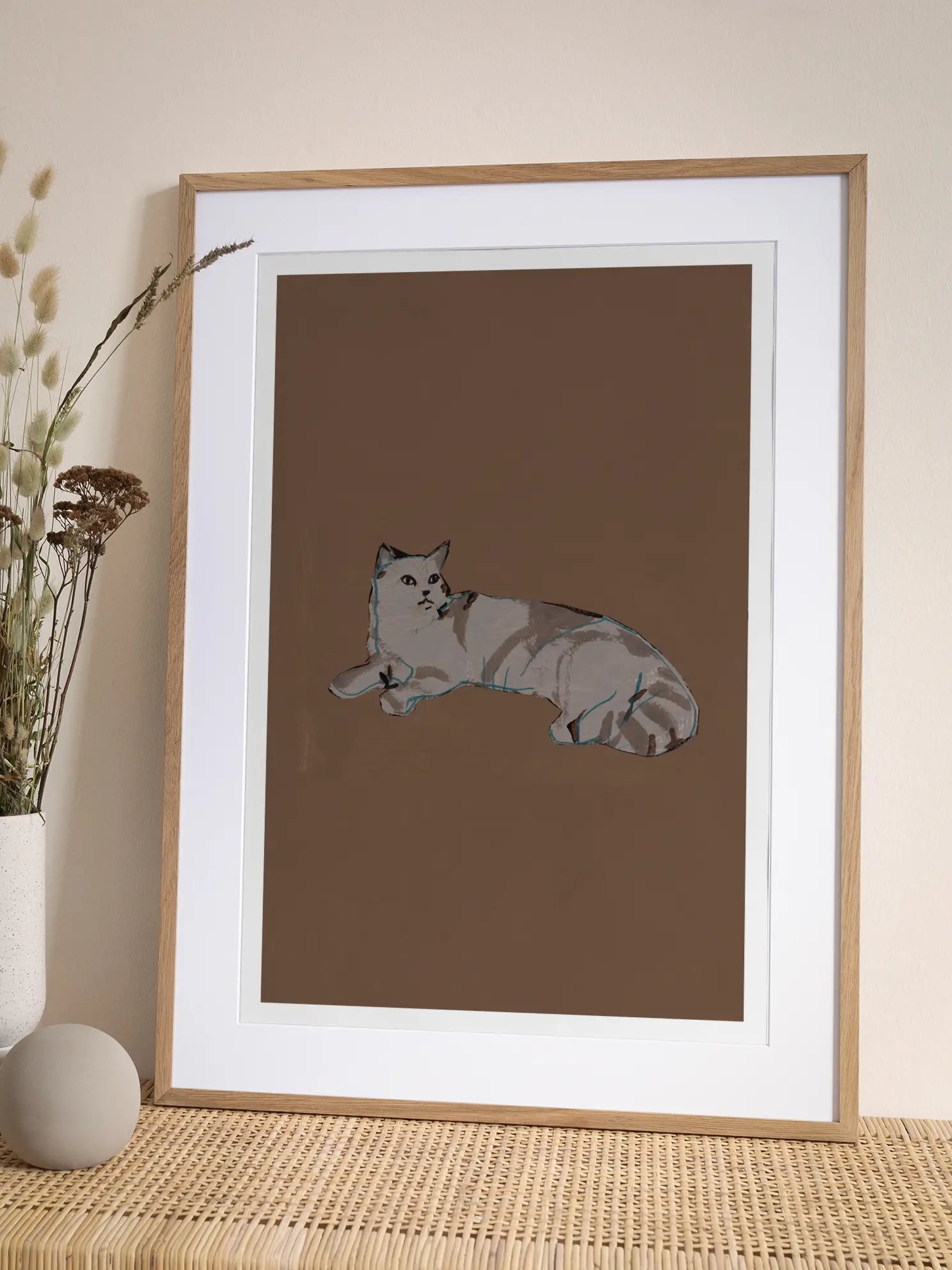 Purrfectly Mocha No1 Poster
