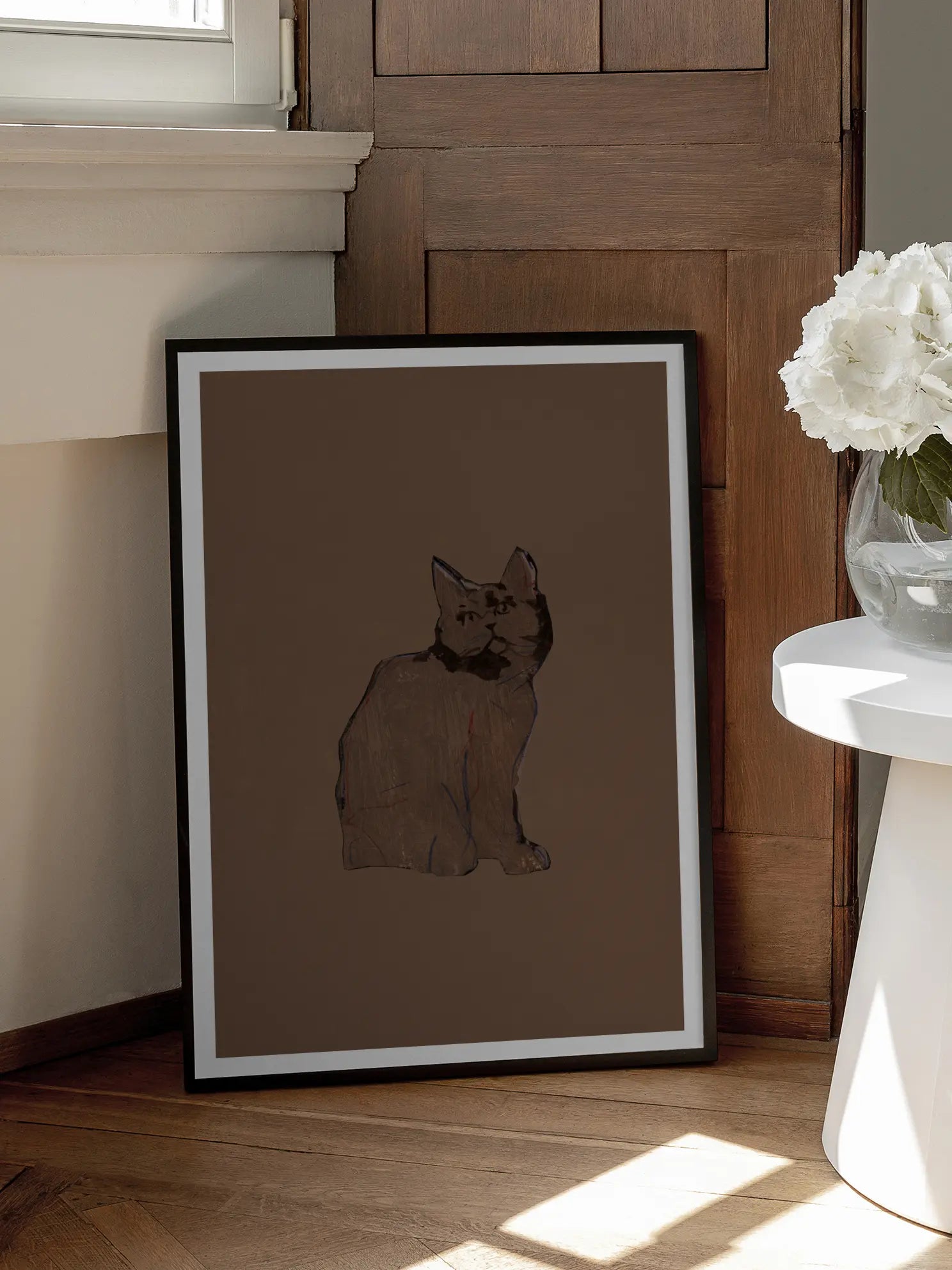 Purrfectly Mocha No2 Poster