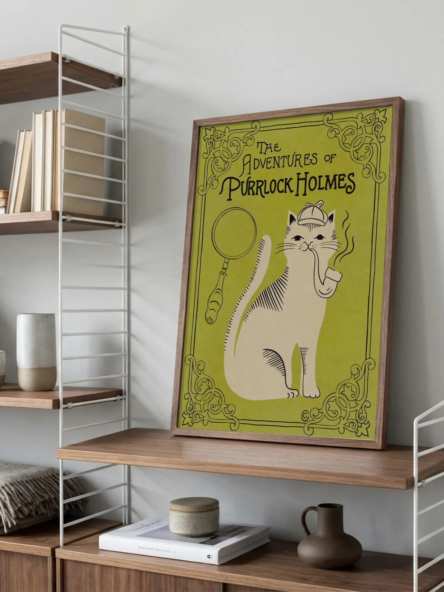 Purrlock Holmes Poster