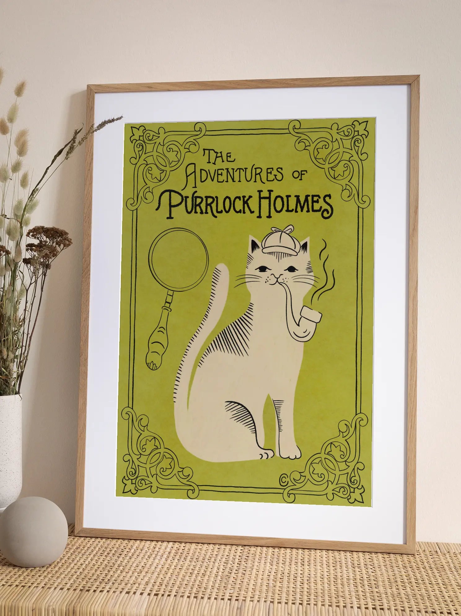 Purrlock Holmes Poster