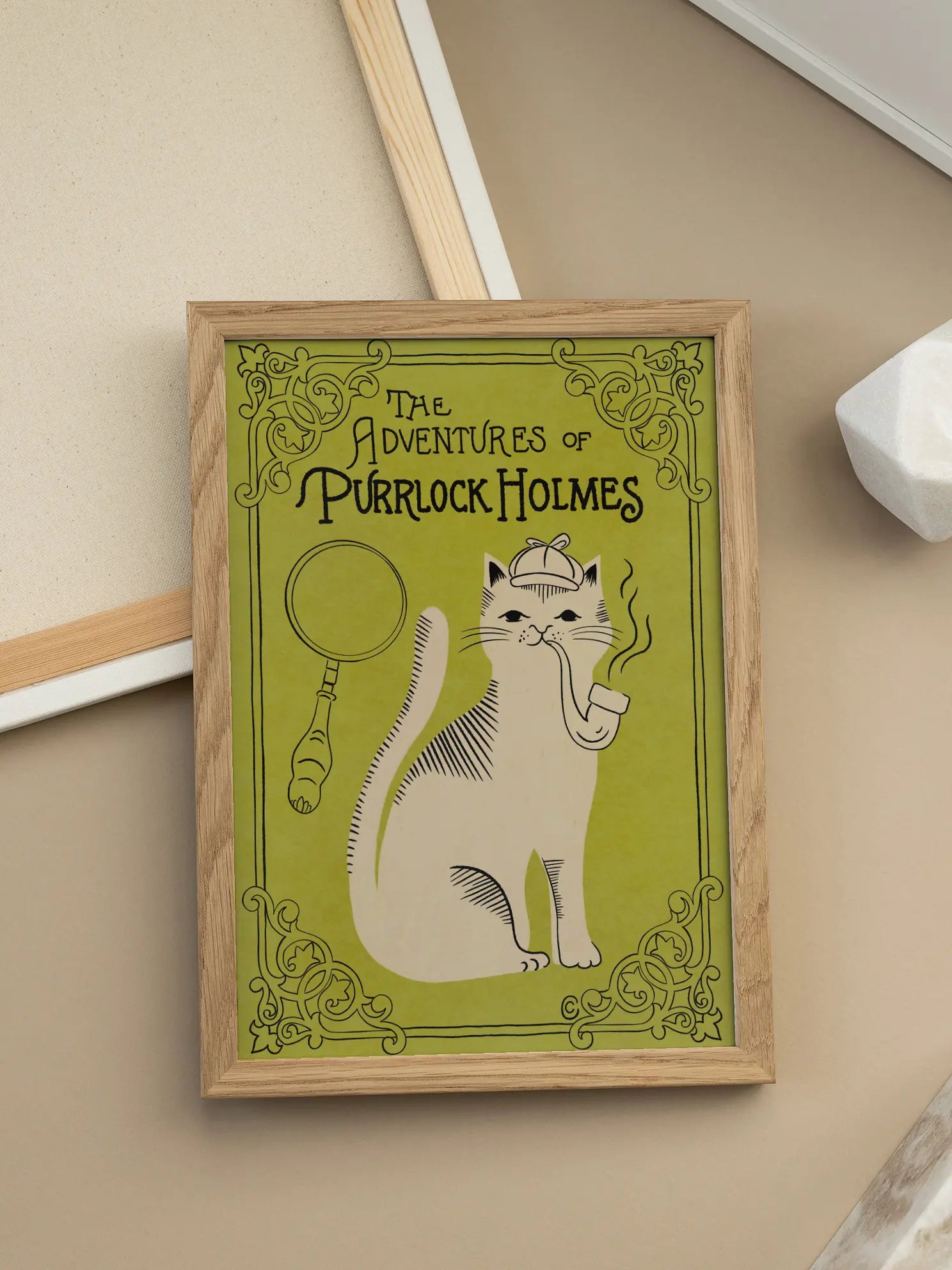 Purrlock Holmes Poster