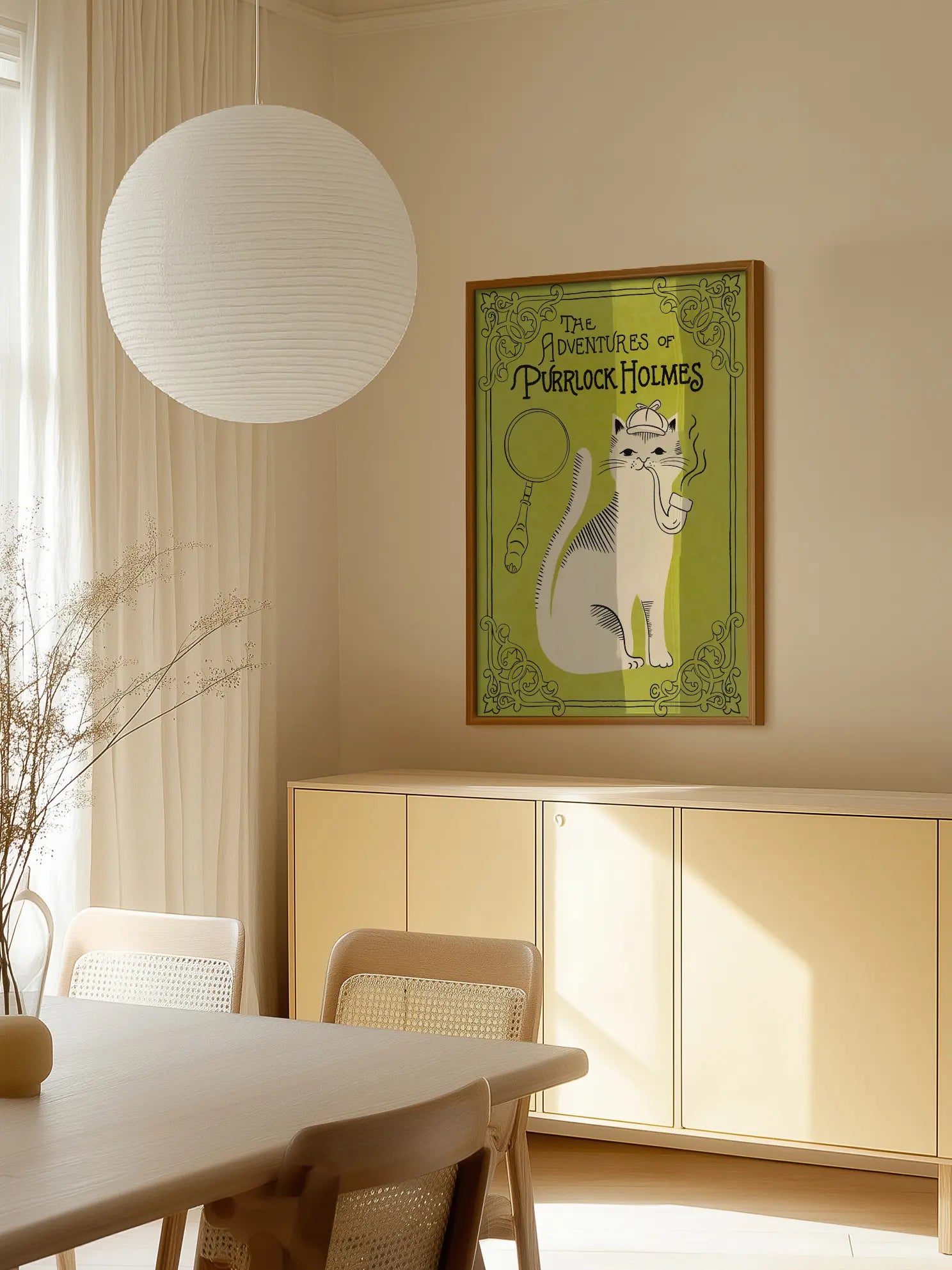 Purrlock Holmes Poster