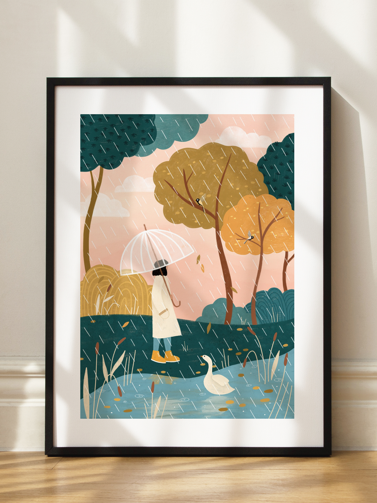 Rainy Day Stroll
