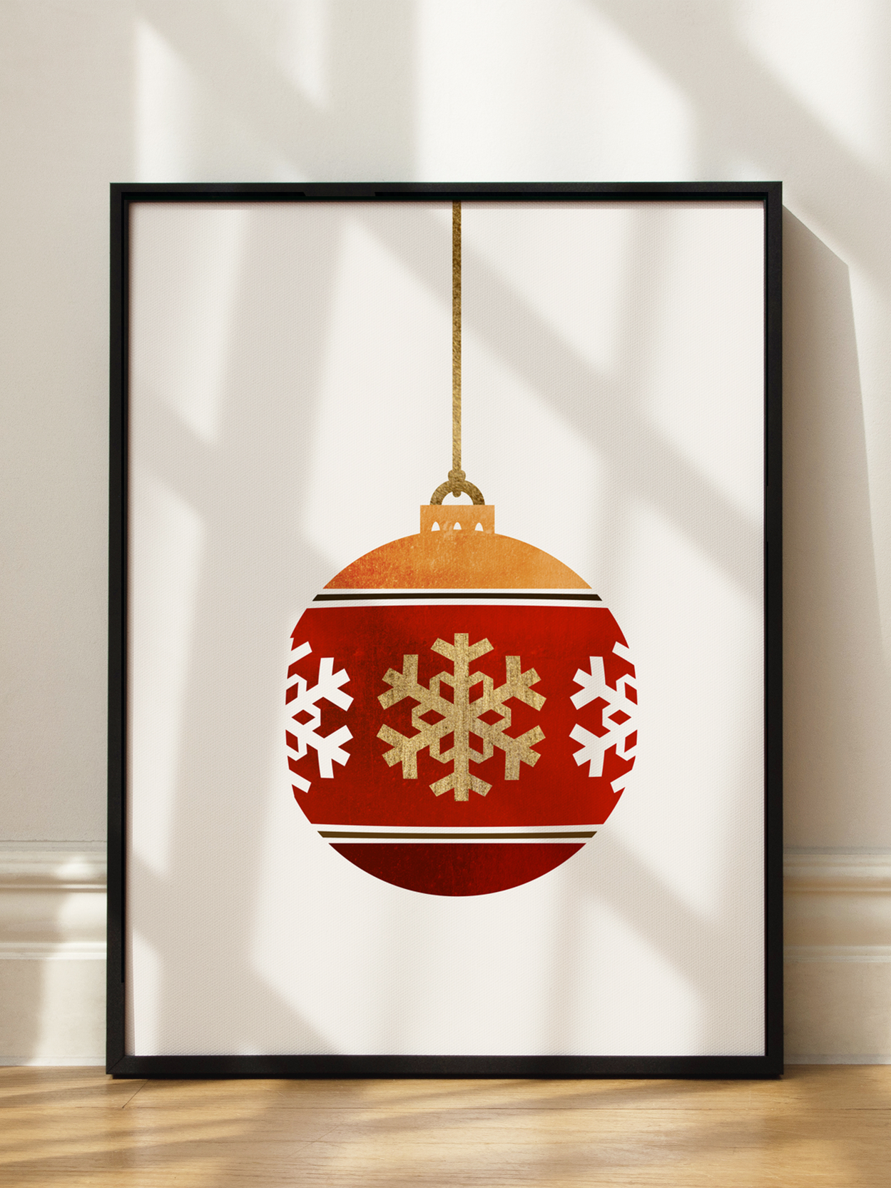 Red Christmas Bauble