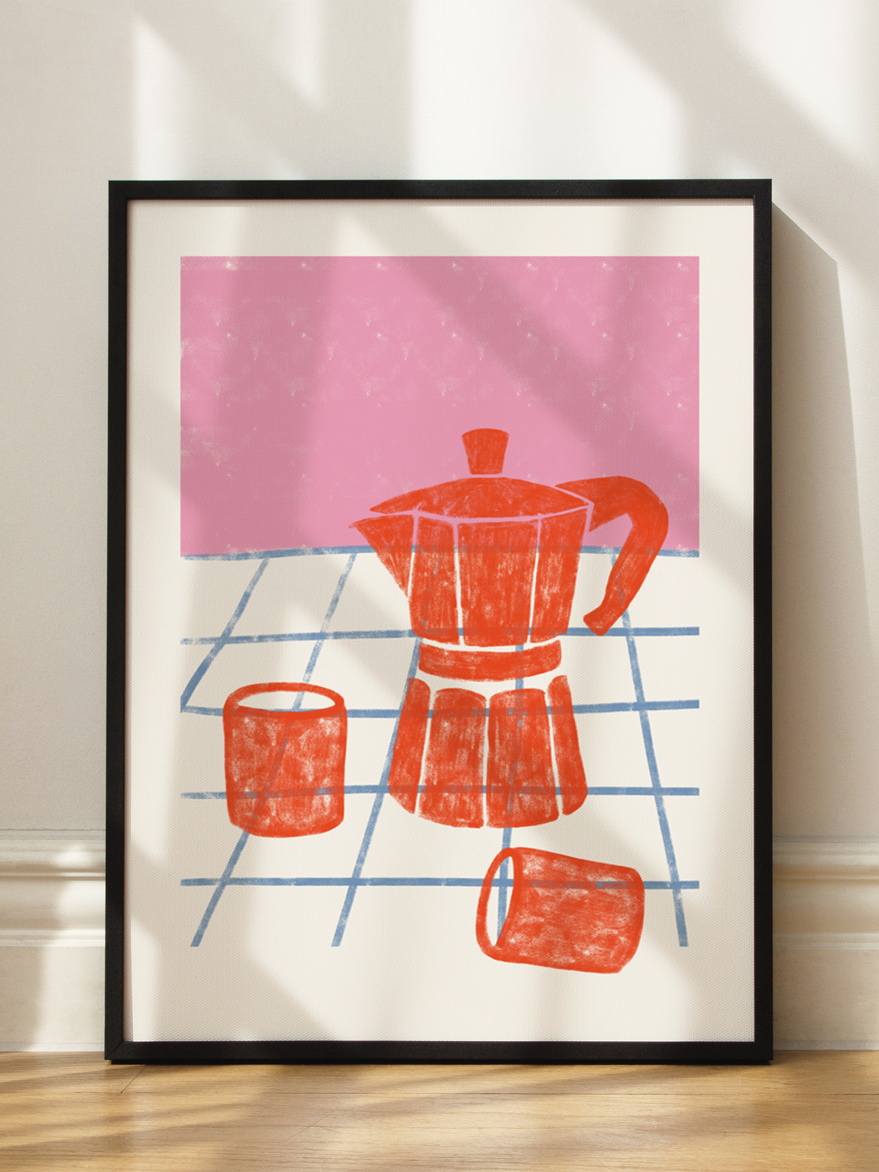 Red Coffee Pot