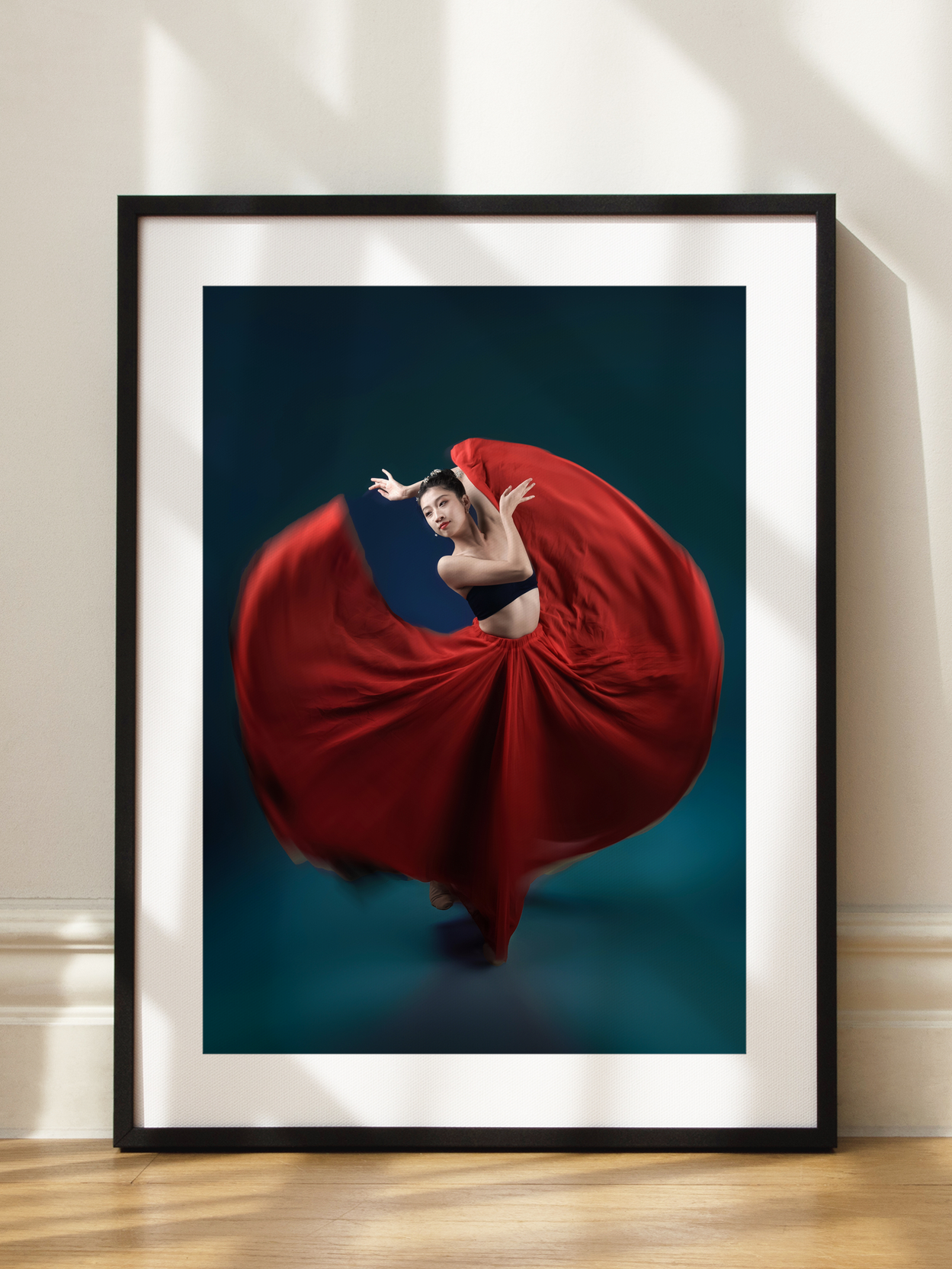 Red Skirt Ballerina