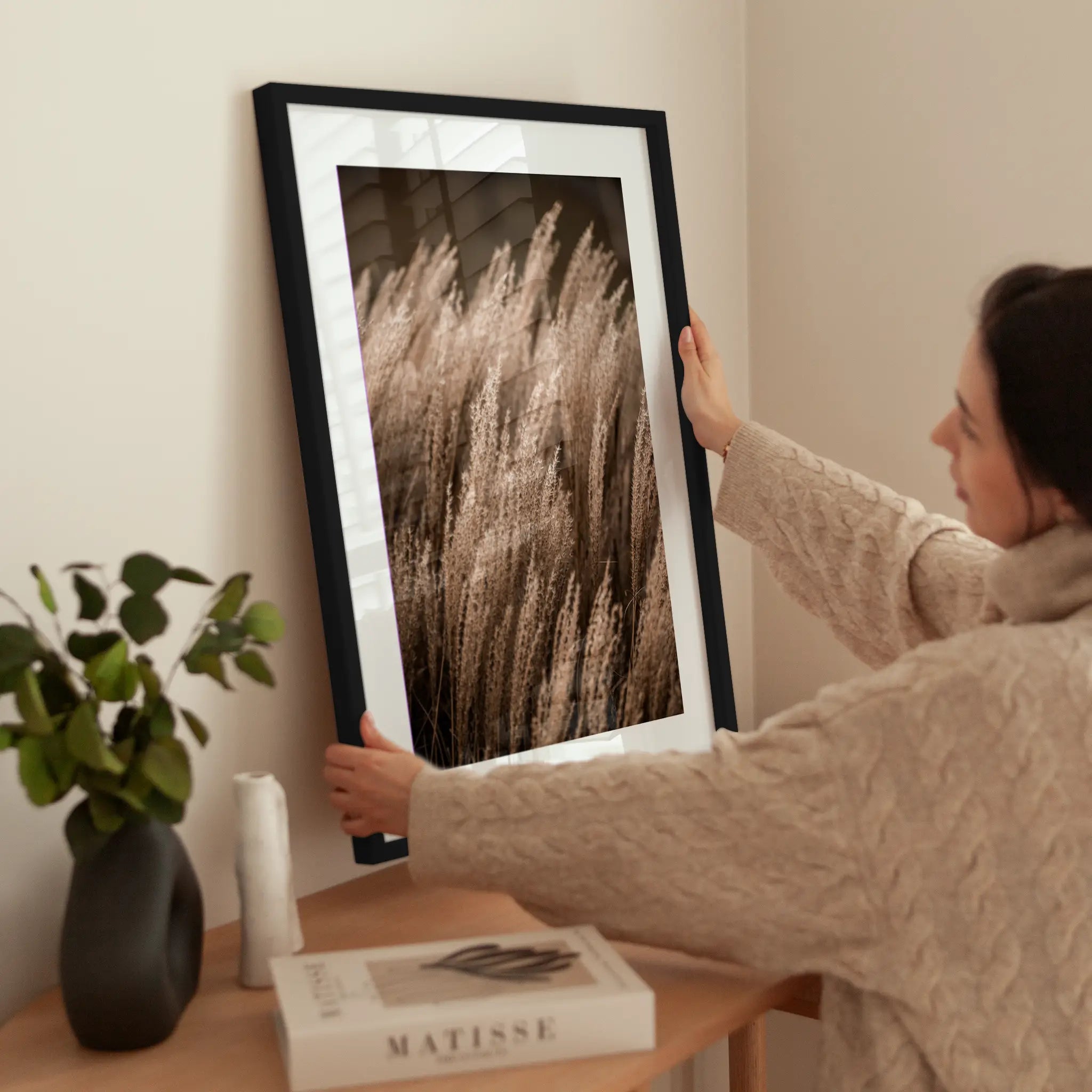 Reed in the Wind wird aufgehängt