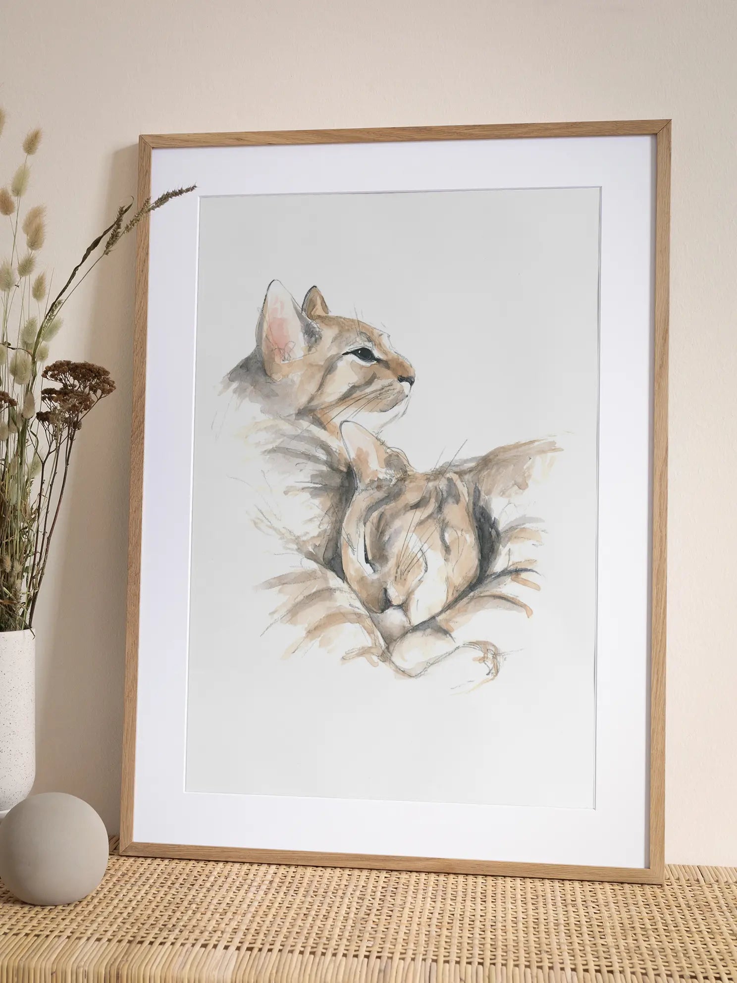Relax Cats Poster