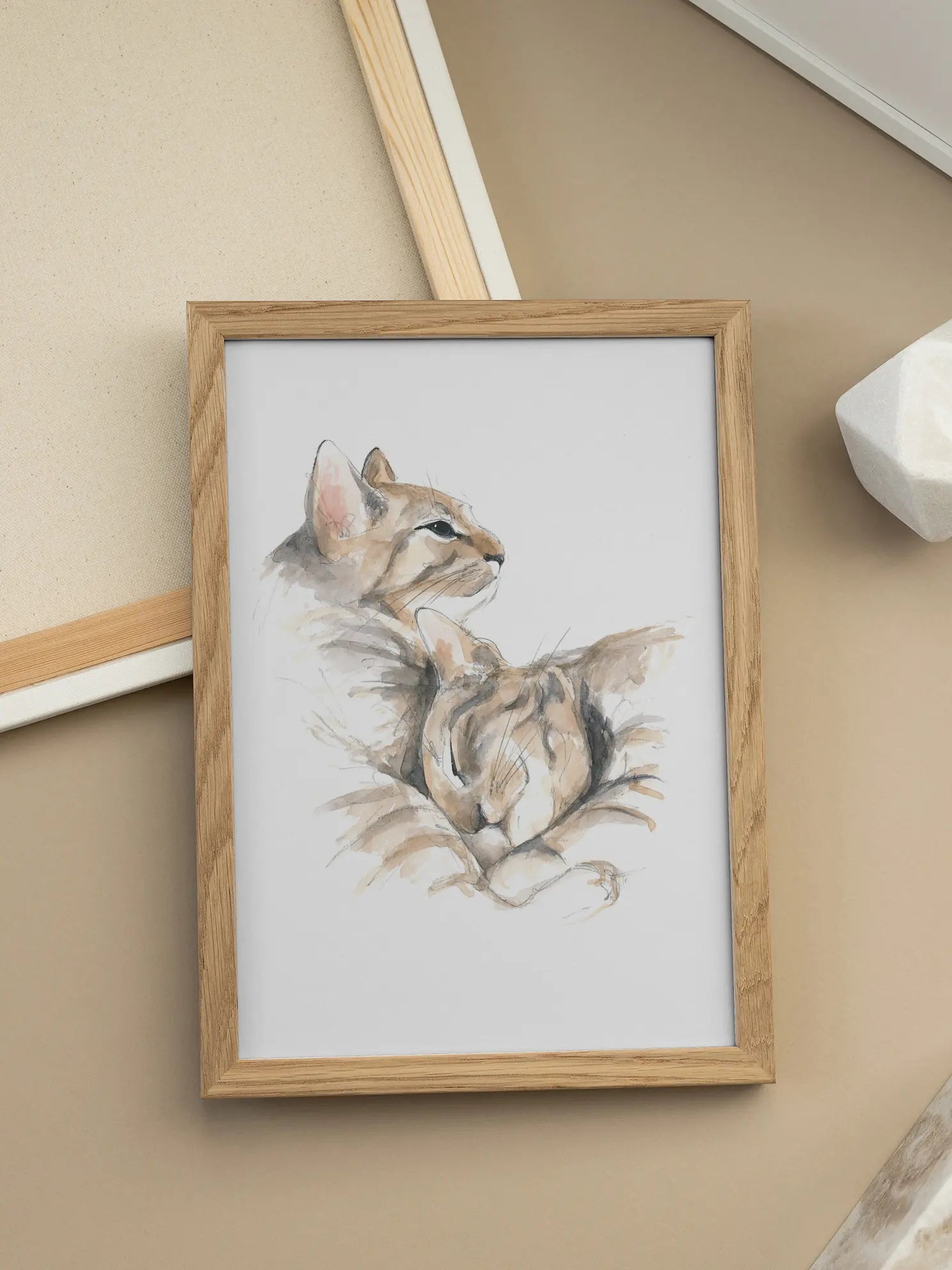 Relax Cats Poster
