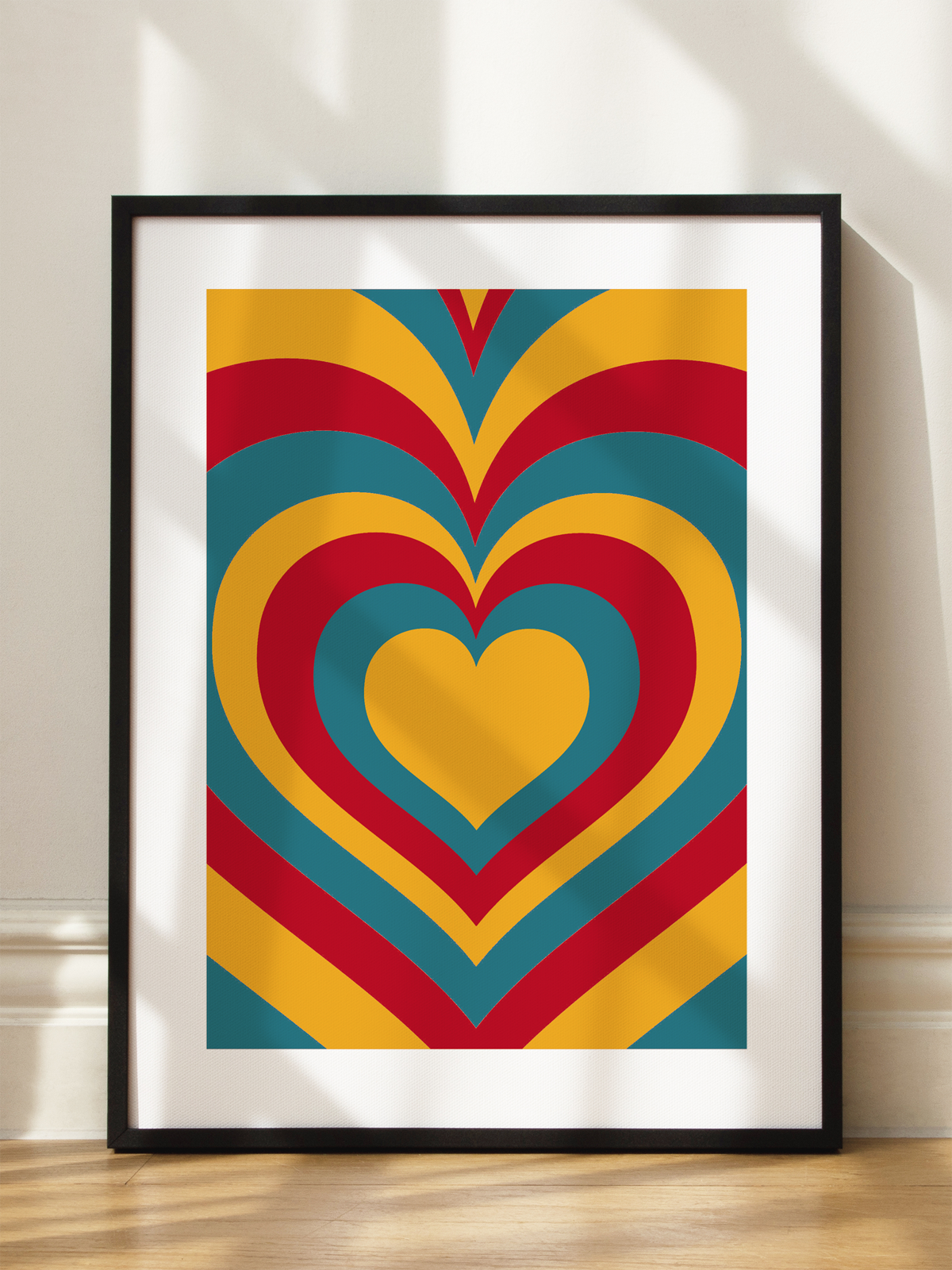 Hypnotic Retro Heart