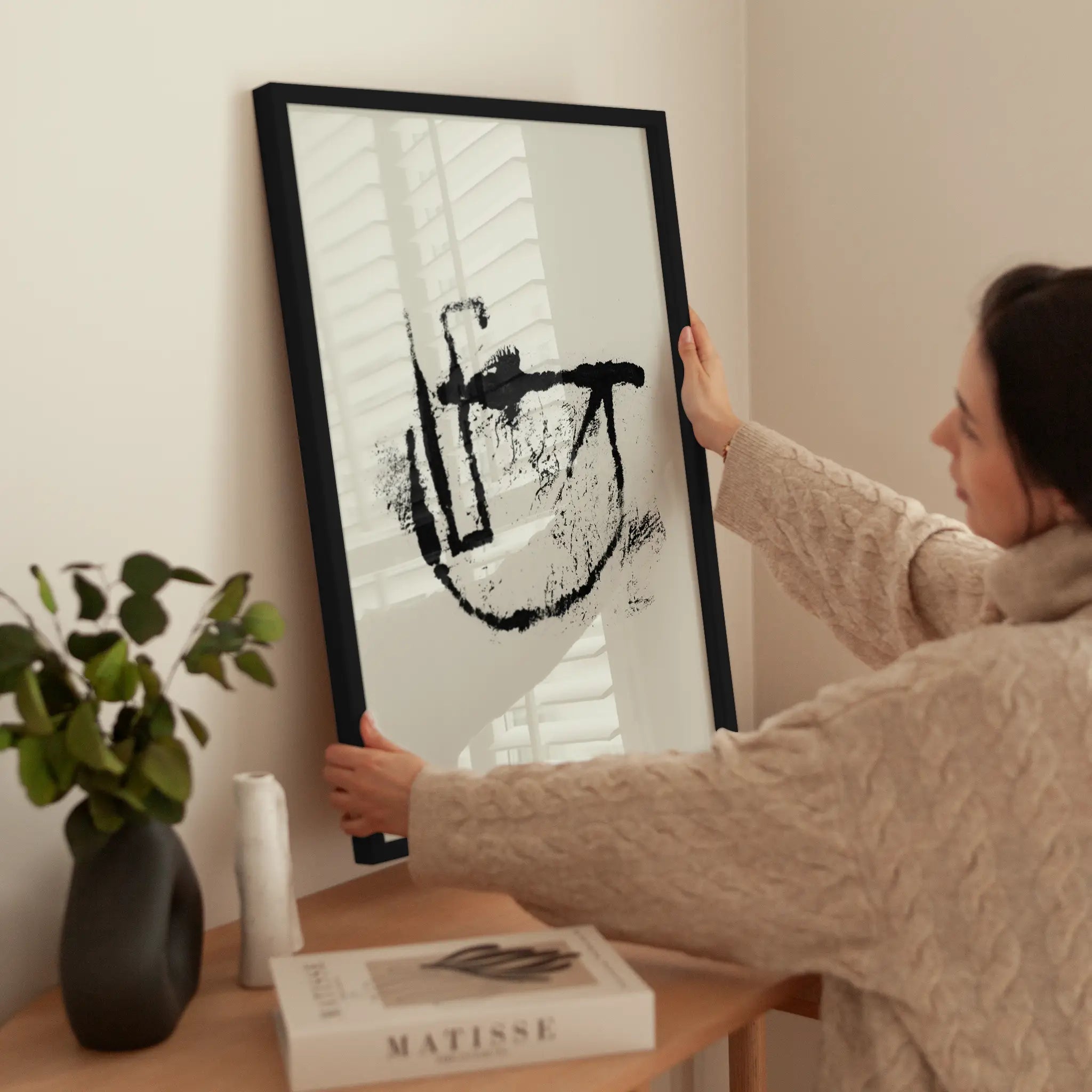 Rise 1 wird aufgehängt